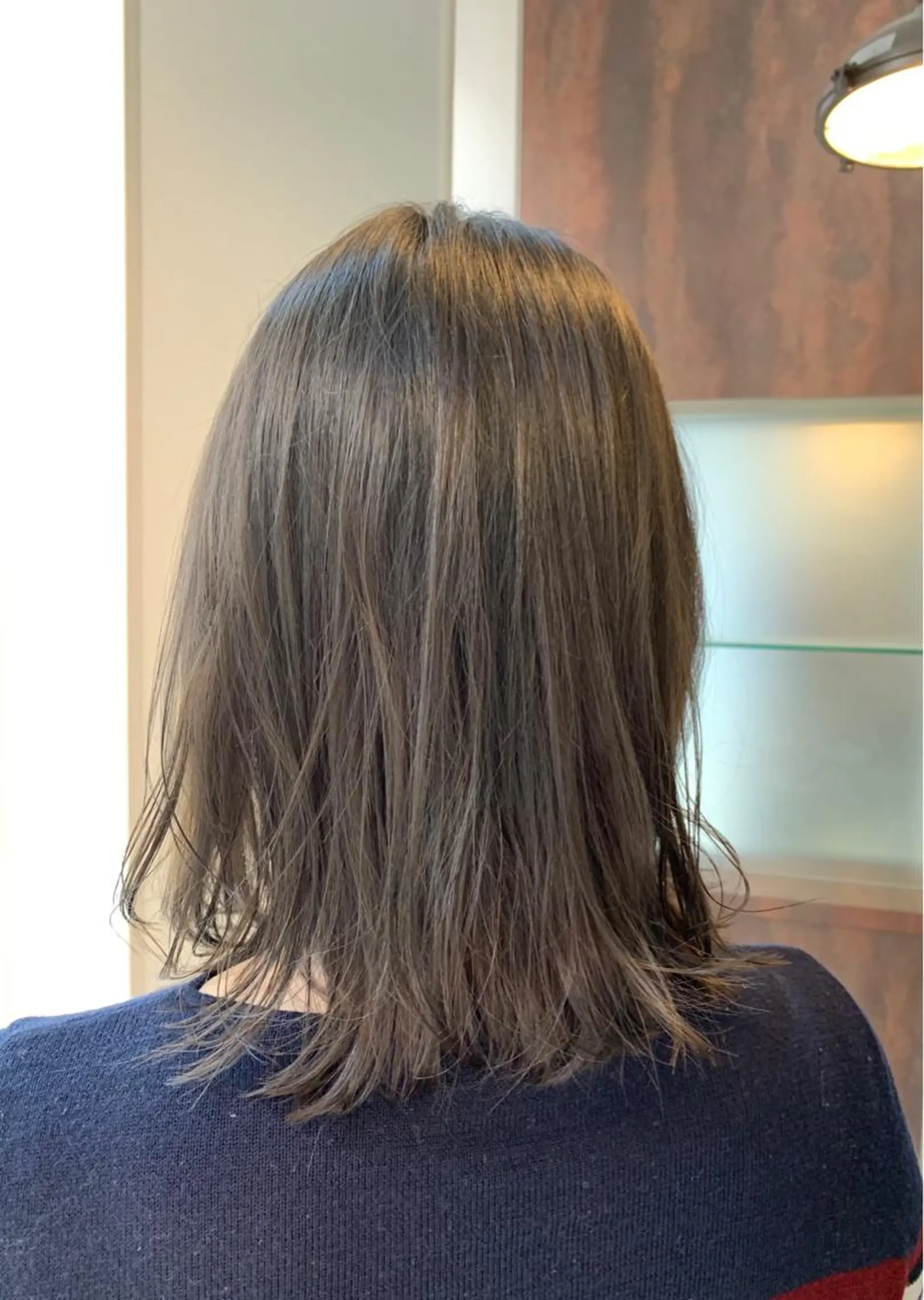 ミディアム カラー WISTERIA P LUS1 ikumiのヘアスタイル