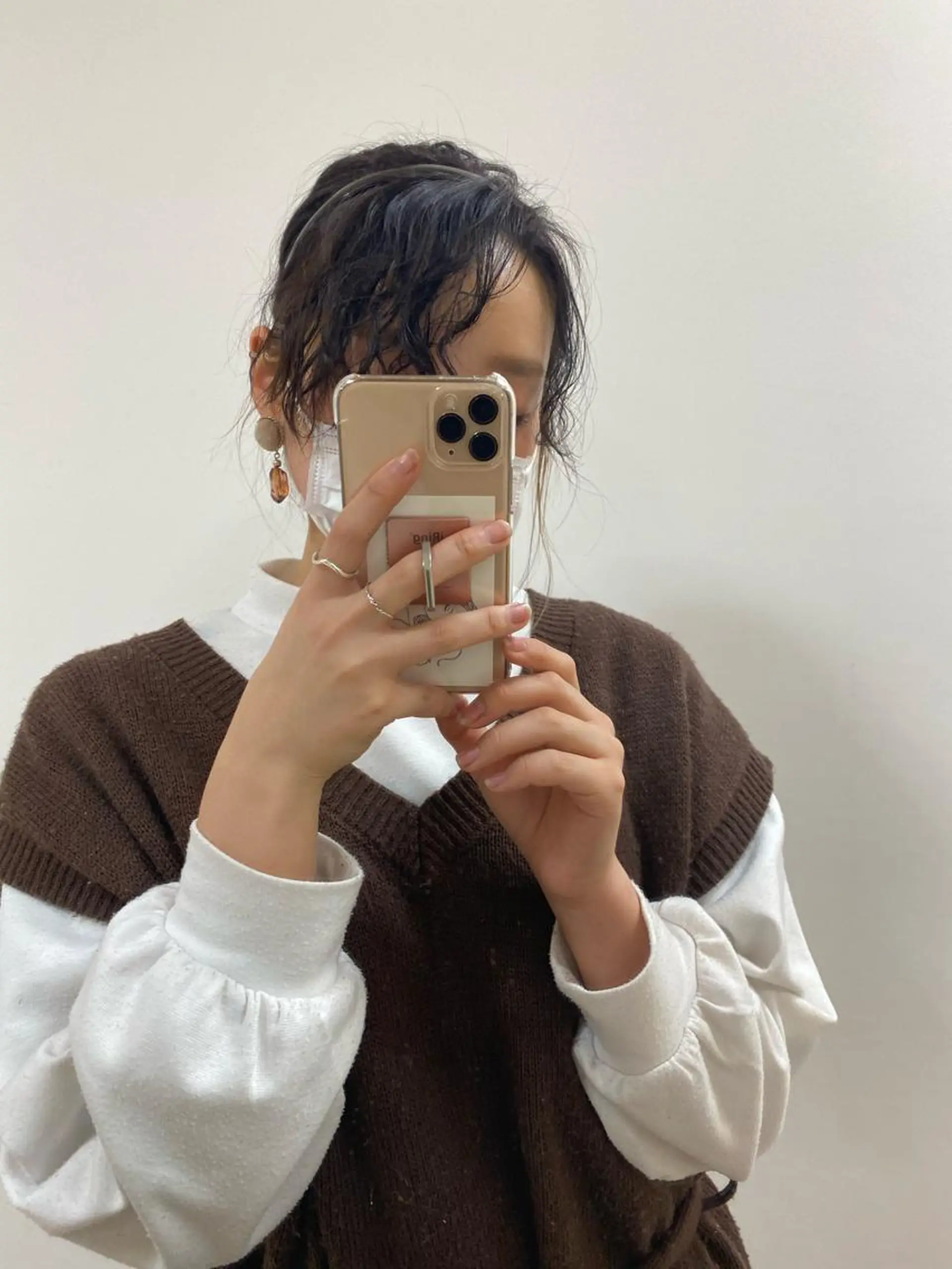 ショート カラー パーマ レイヤー/ウルフ🤎 mayo.のヘアスタイル