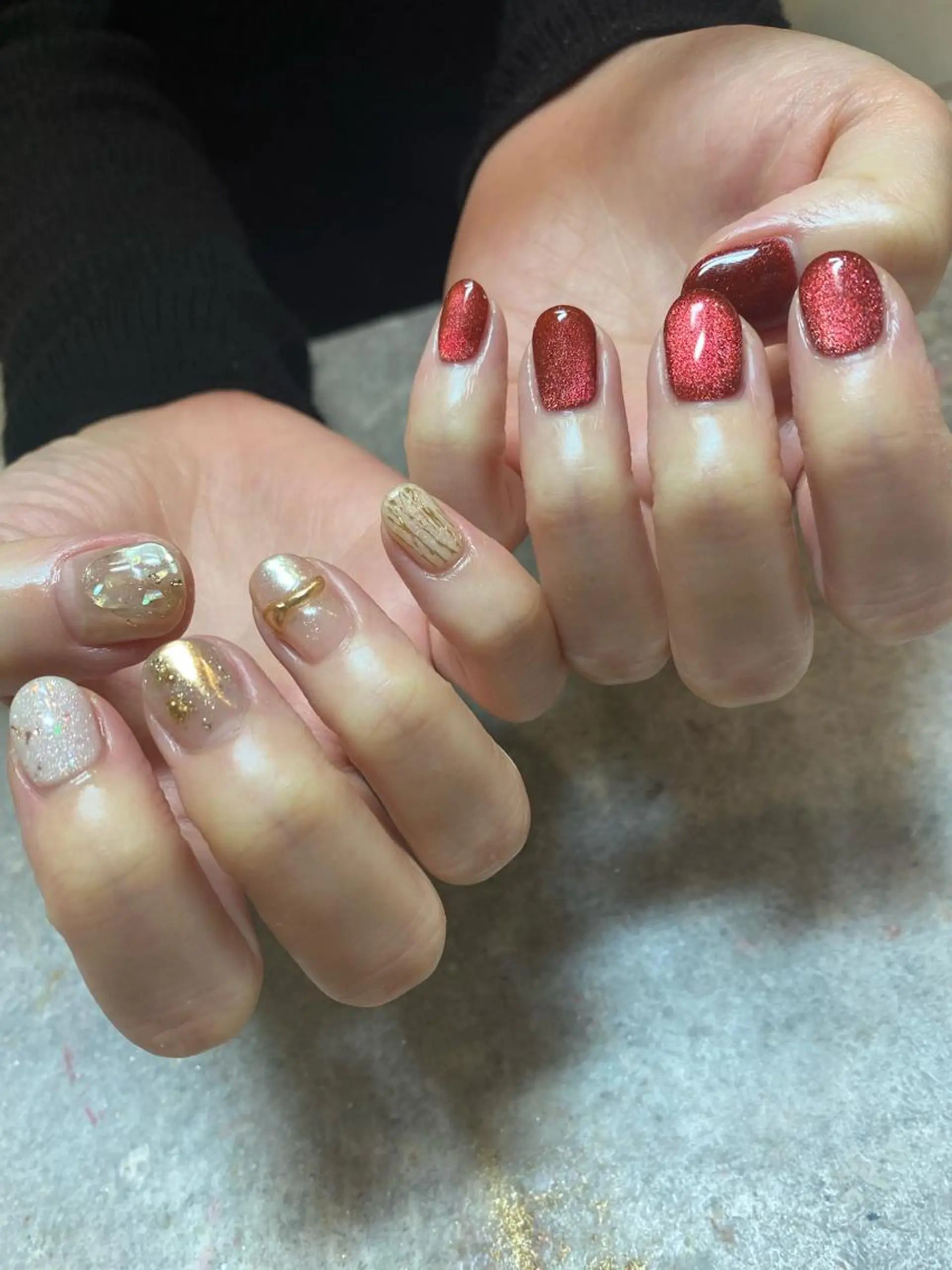 ネイル ハンドネイル 【LINON】 airiのネイルデザイン