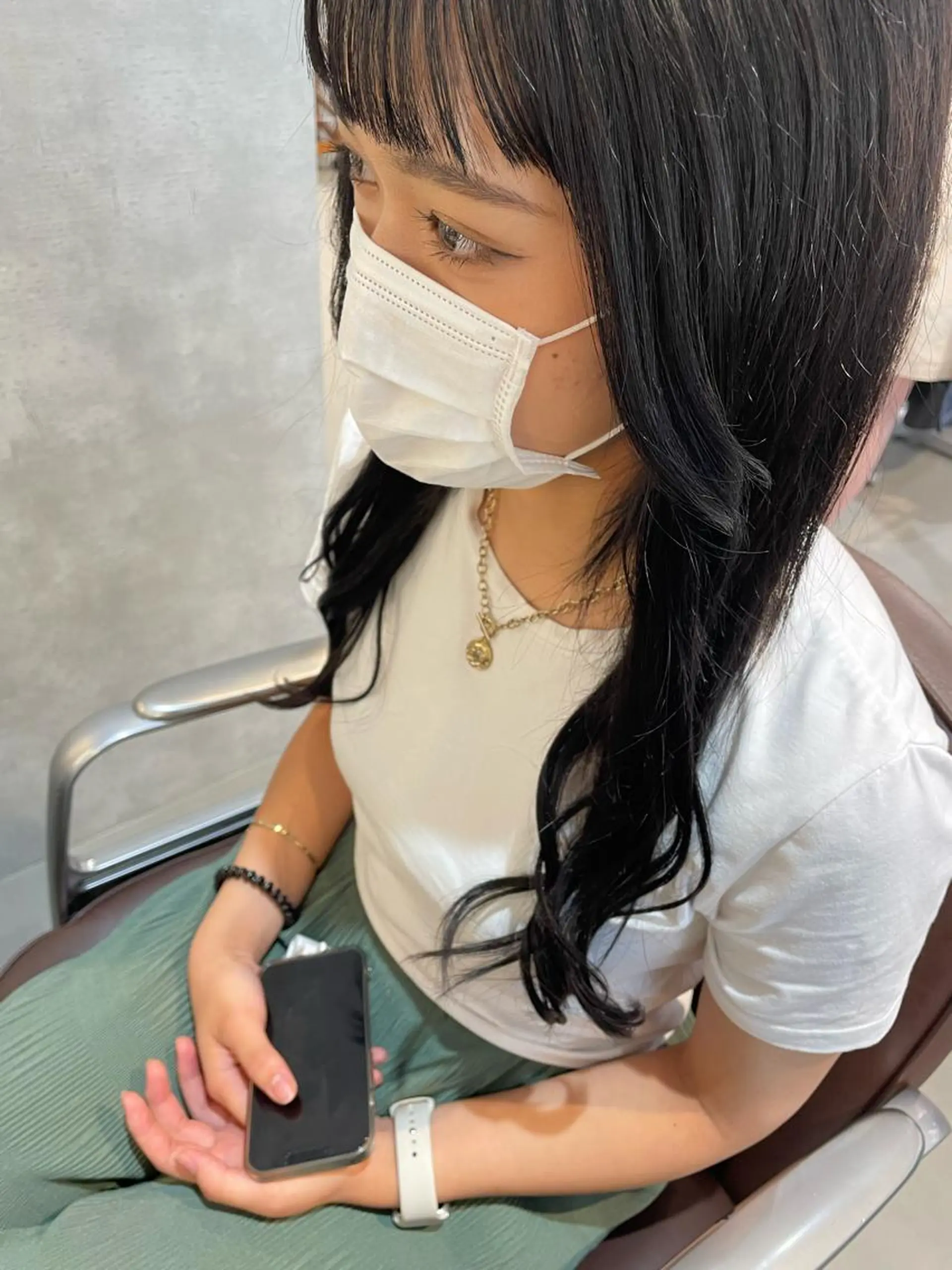 ロング シールエクステ エクステ ロング chic  有山 美瑠のヘアスタイル