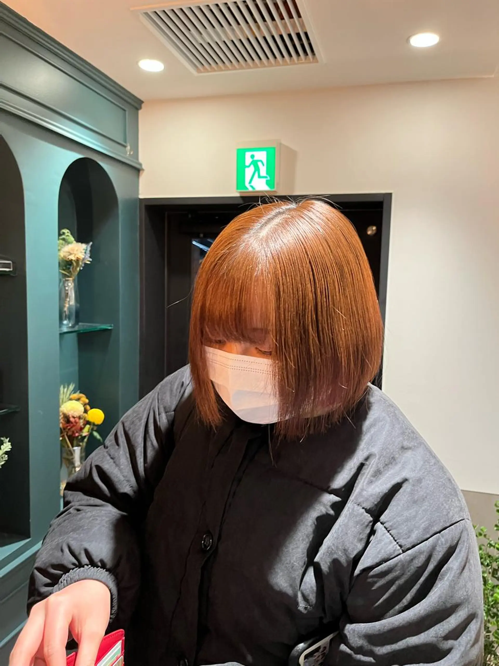 ショート 縮毛矯正 ヘアセット 🌻暖色カラー🌻 sakuraのヘアスタイル