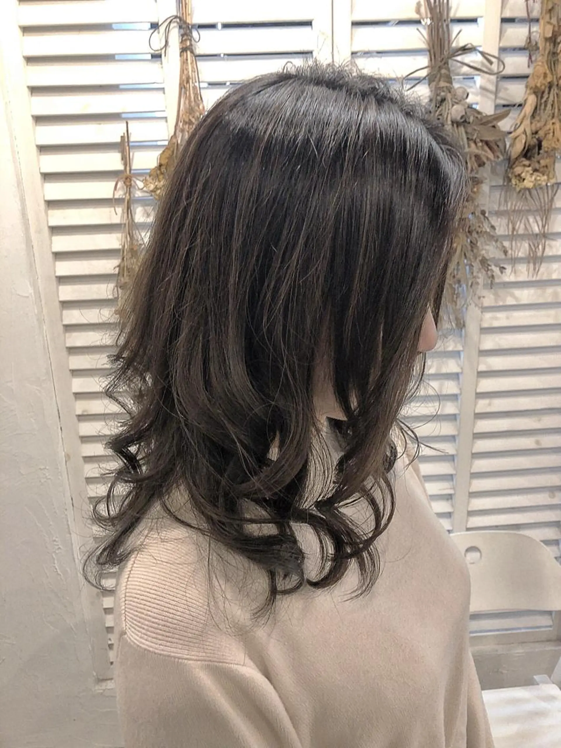 ミディアム ✨艶感/透け感✨Sherry所属・艶髪/ハイトーン Sherryのヘアスタイル