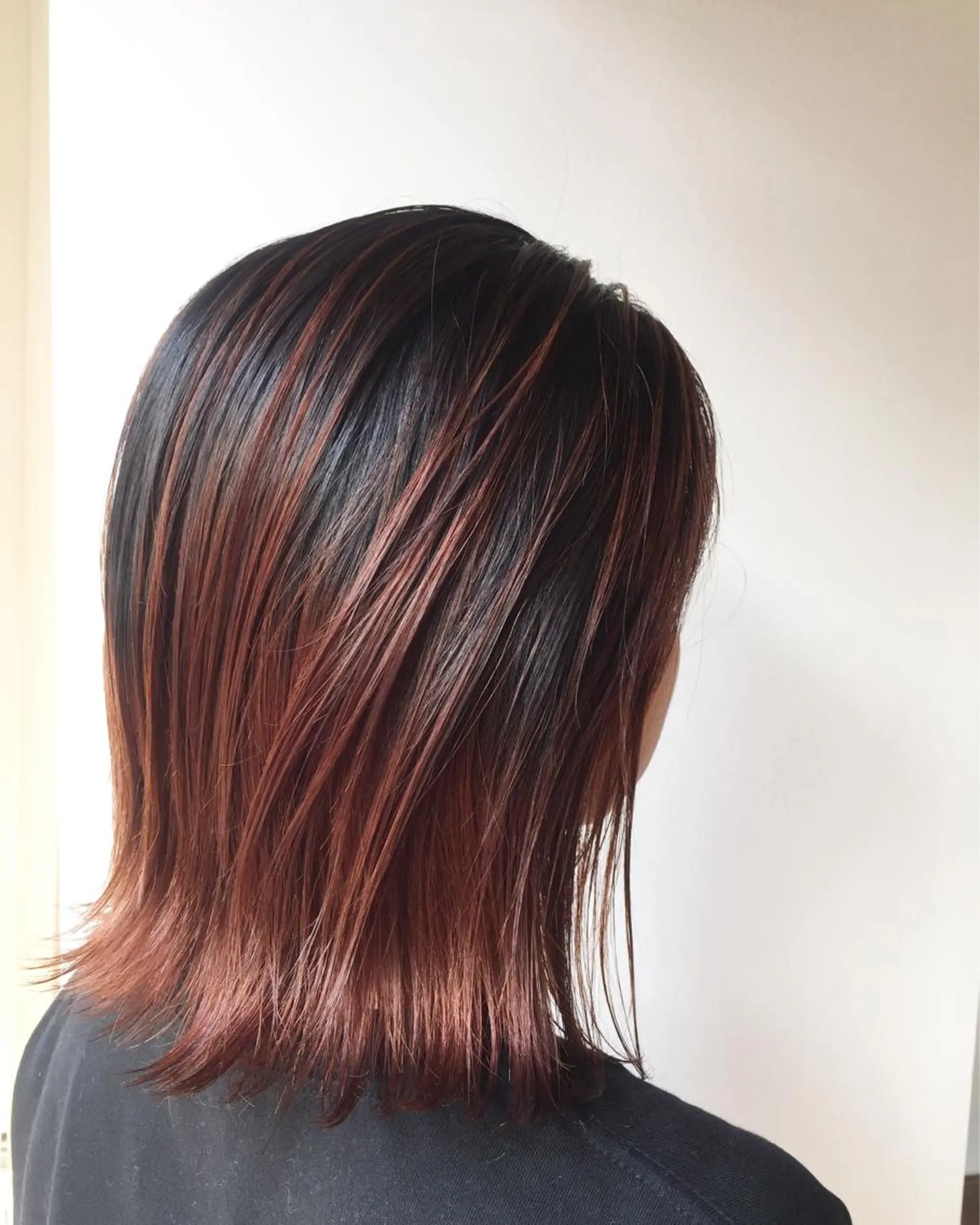 ミディアム ヘアカラー トリートメント ヘアセット 💘透明感カラー💘 沖本 将宏のヘアスタイル