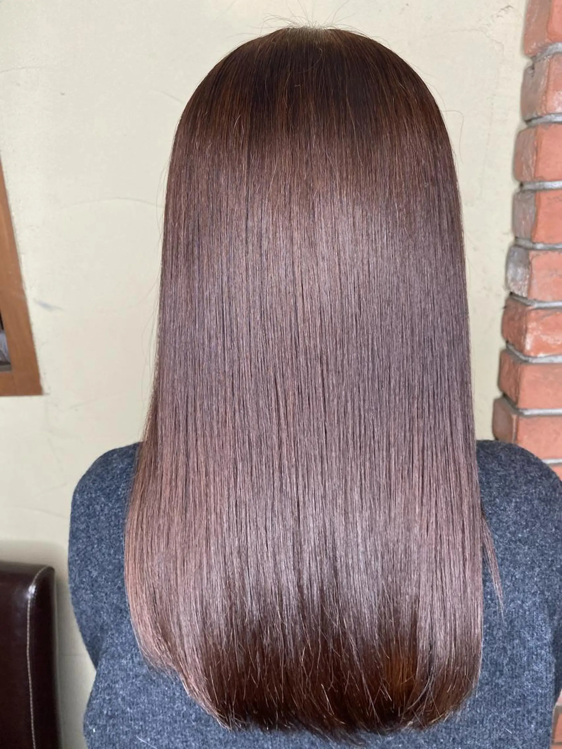 ロング カラー パーマ ヘアアレンジ メンズ キッズ ネイル マツエク・マツパ ベージュカラー 🌈髪質改善・美髪矯 正・平野瀬乃🌈のヘアスタイル