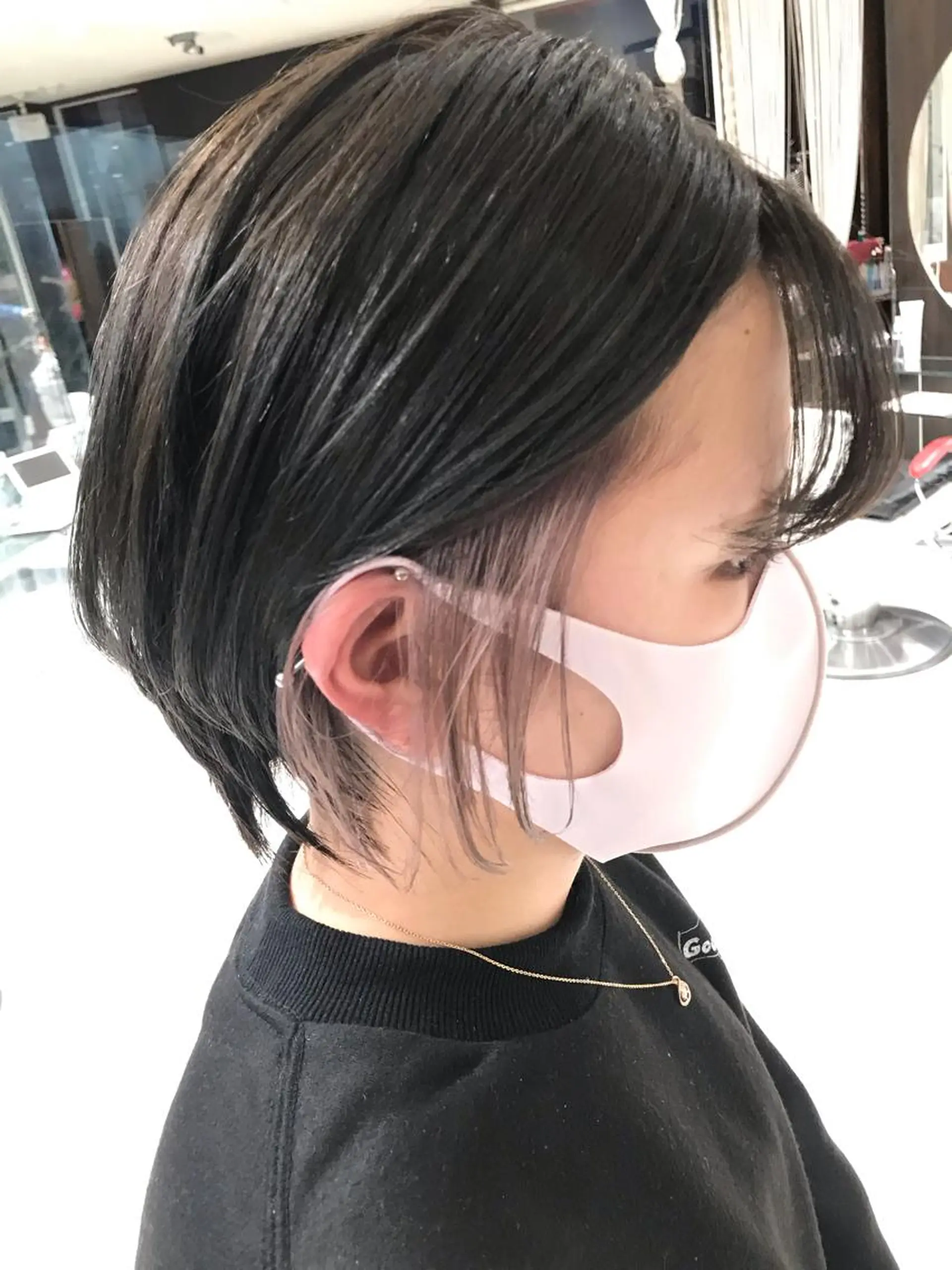 ショート ショートヘア カット ヘアカラー トリートメント 下條 真のヘアスタイル
