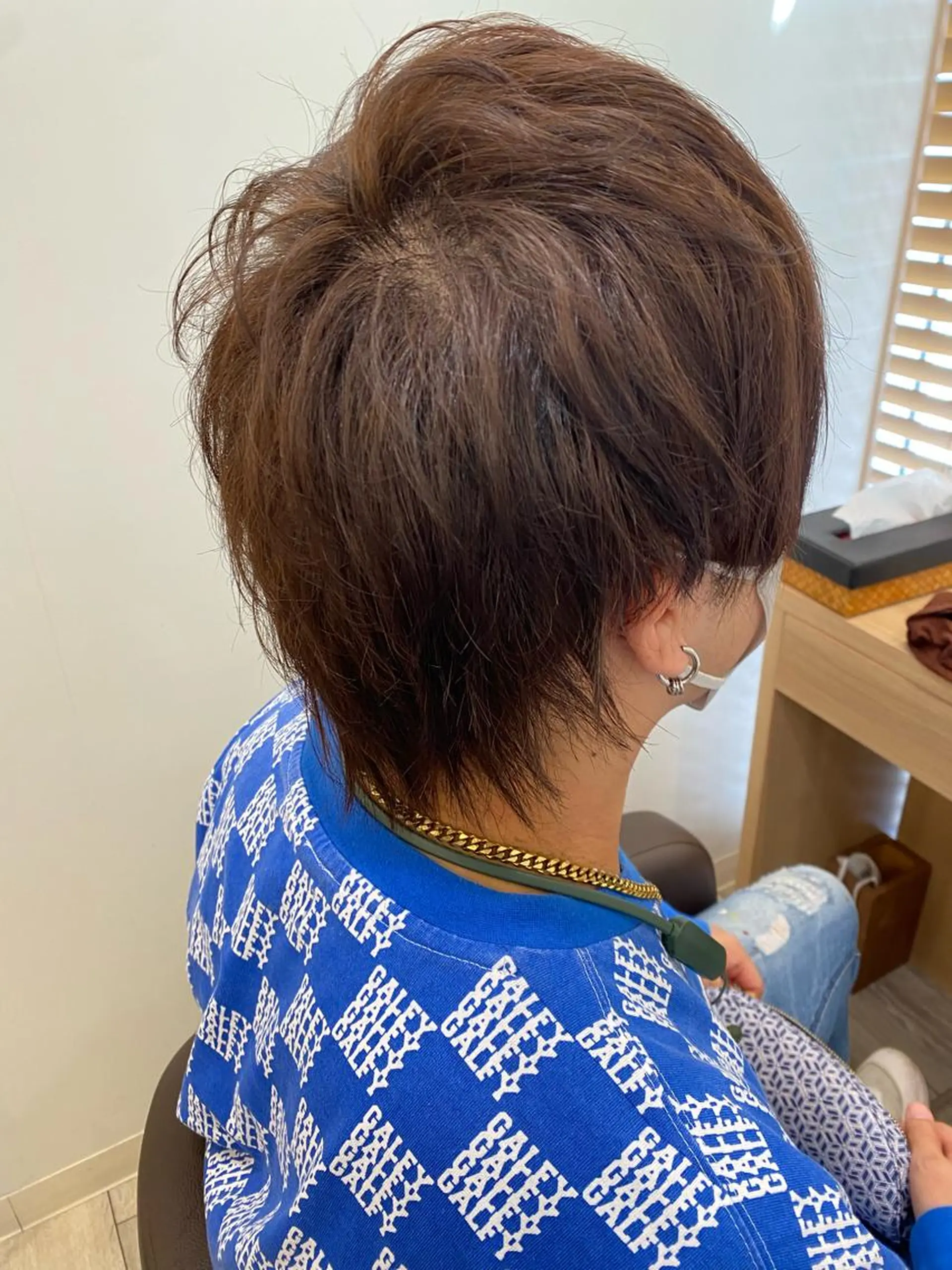 メンズ マツモト カラー/ショートボブのヘアスタイル