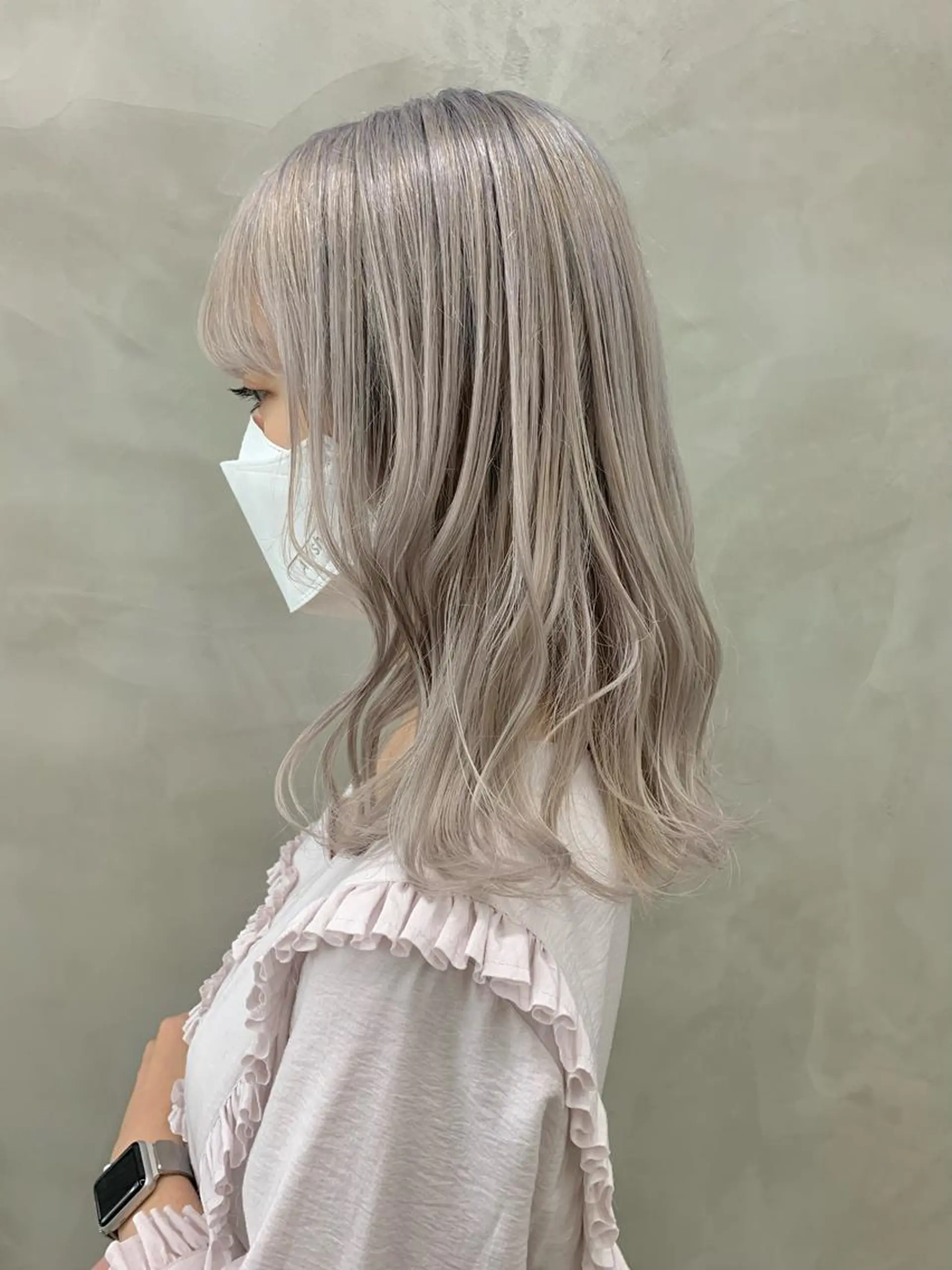 セミロング カラー 🐝 hachi🐝のヘアスタイル