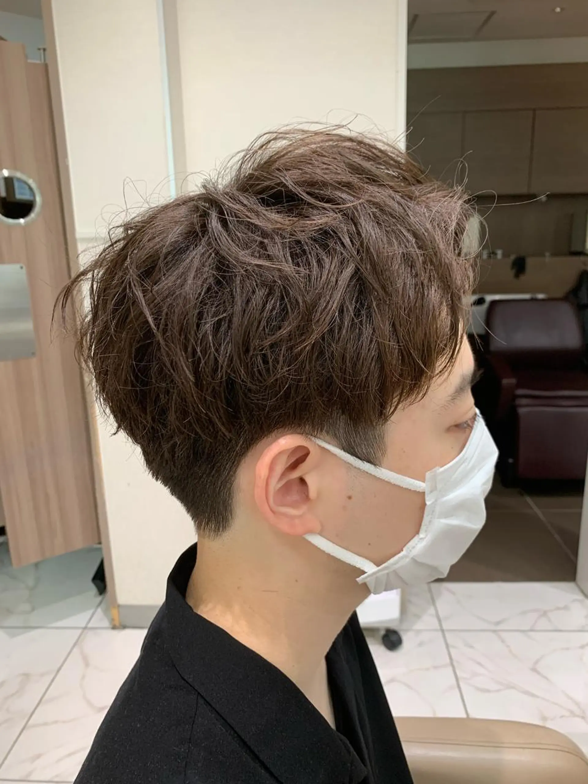 カラー メンズ メンズブリーチ アッシュ ベージュカラー ブリーチ ブリーチなしカラー REM【阿佐ヶ谷】 MEGUのヘアスタイル