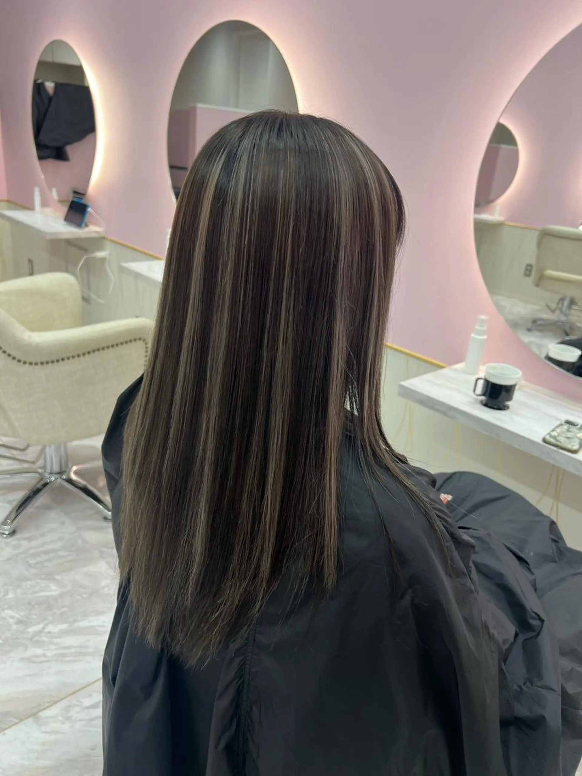 セミロング ロン毛美容師 タイチ👽のヘアスタイル