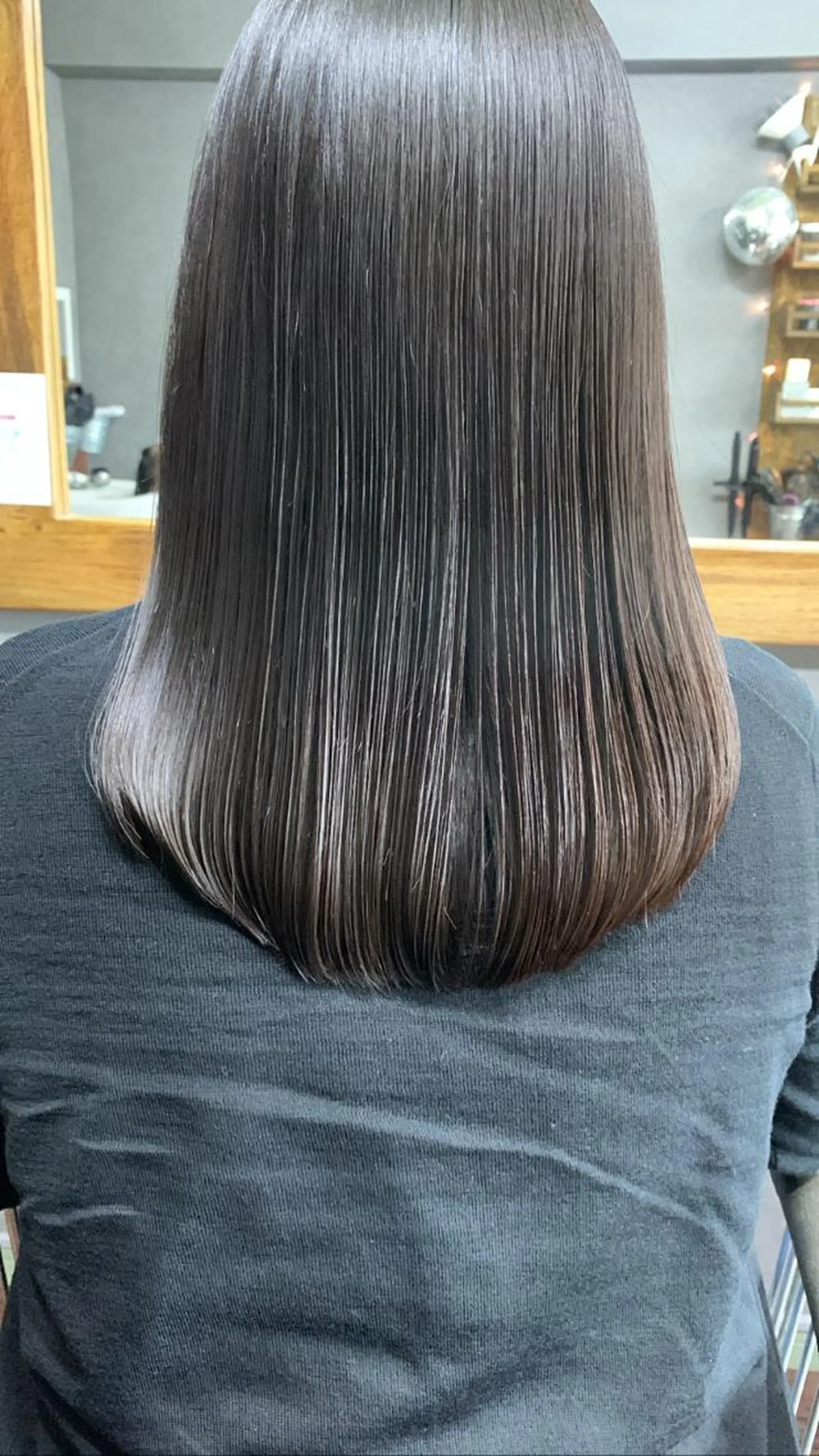 セミロング 髪質改善 トリートメント トリートメント chouette/ 根本優希のヘアスタイル