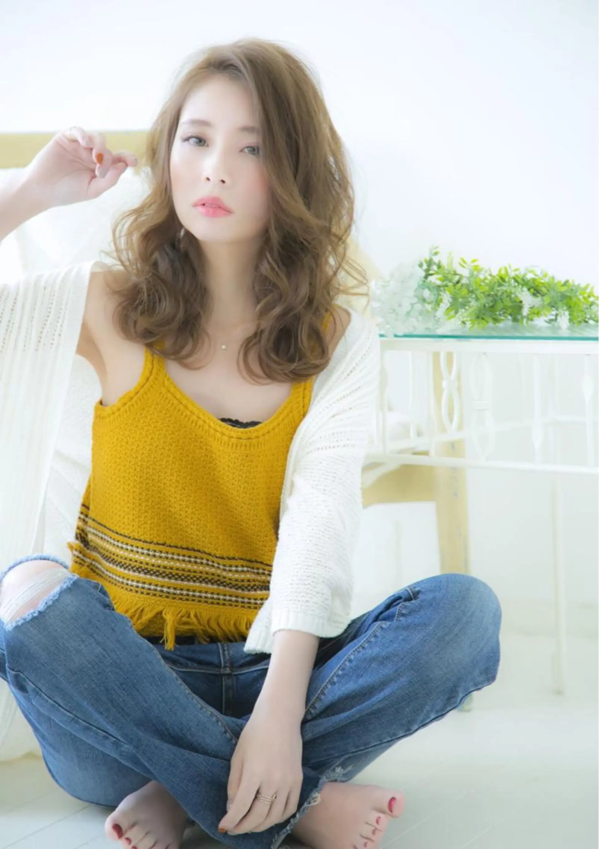 ミディアム 代表 吉澤弘哲のヘアスタイル