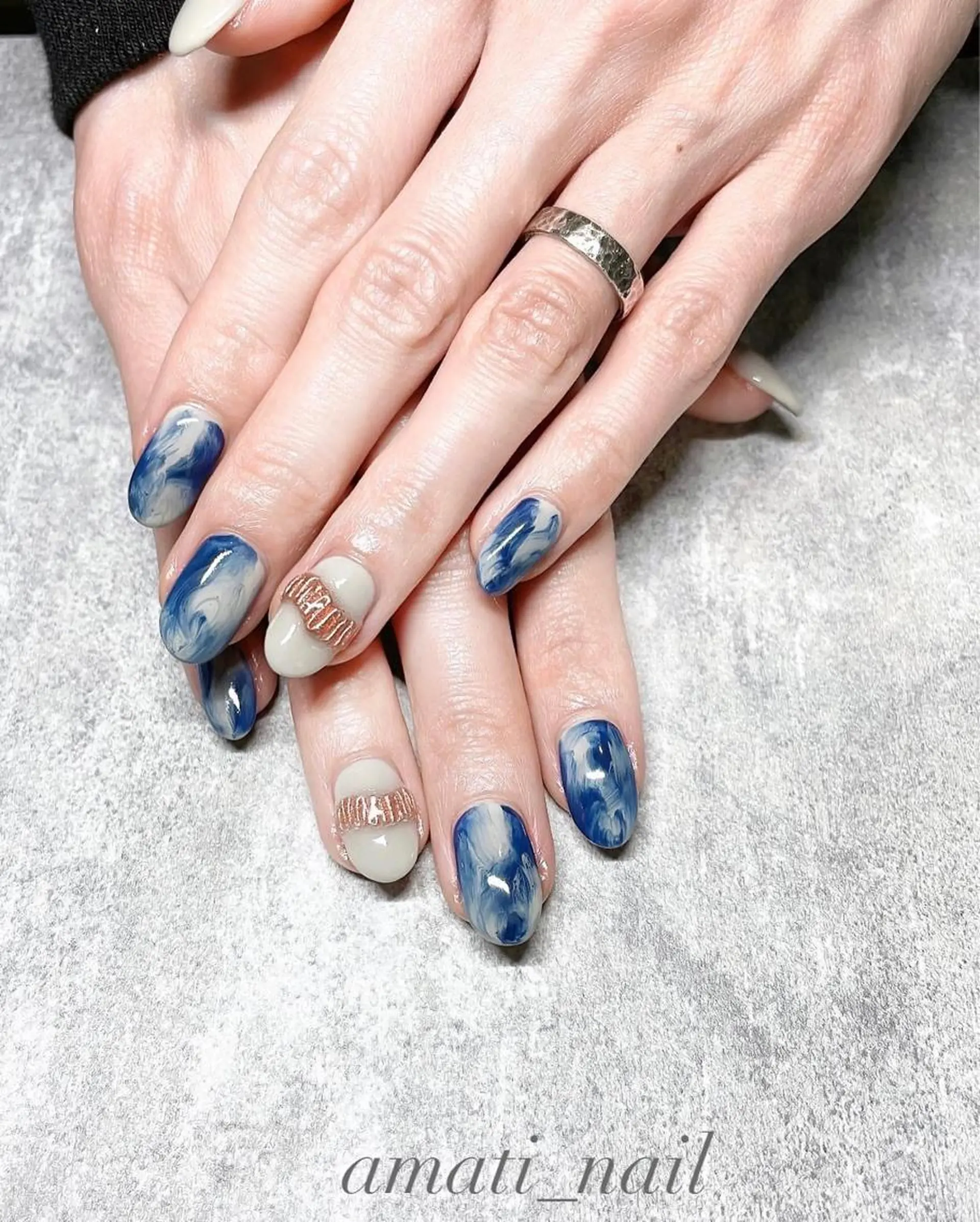 ネイル アートネイル フレンチネイル ミラーネイル ニュアンスネイル ワンカラーネイル ハンドネイル amati_nail TAKAKOのネイルデザイン