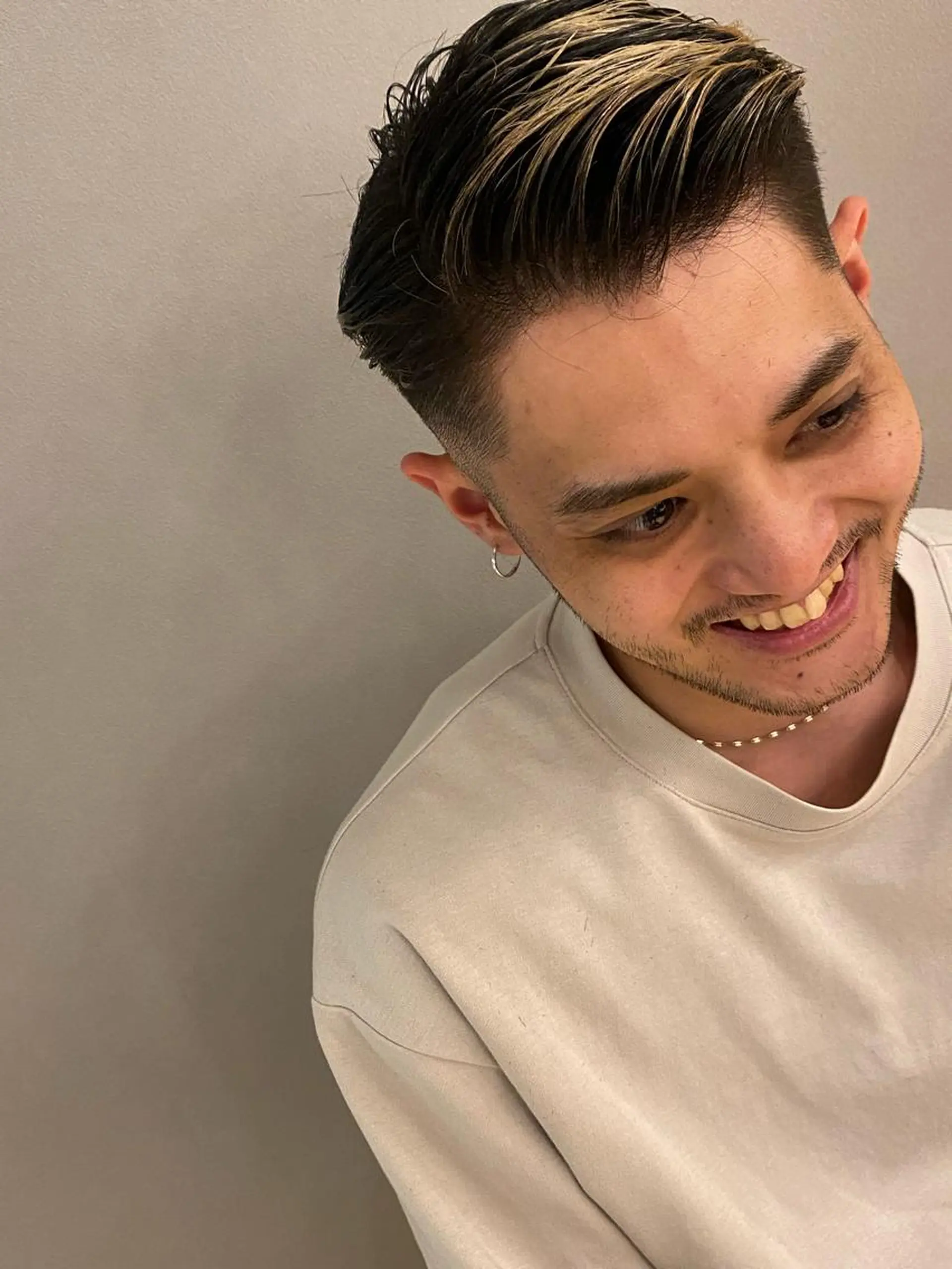 メンズ フェードカット unopulir 景山　凌のヘアスタイル