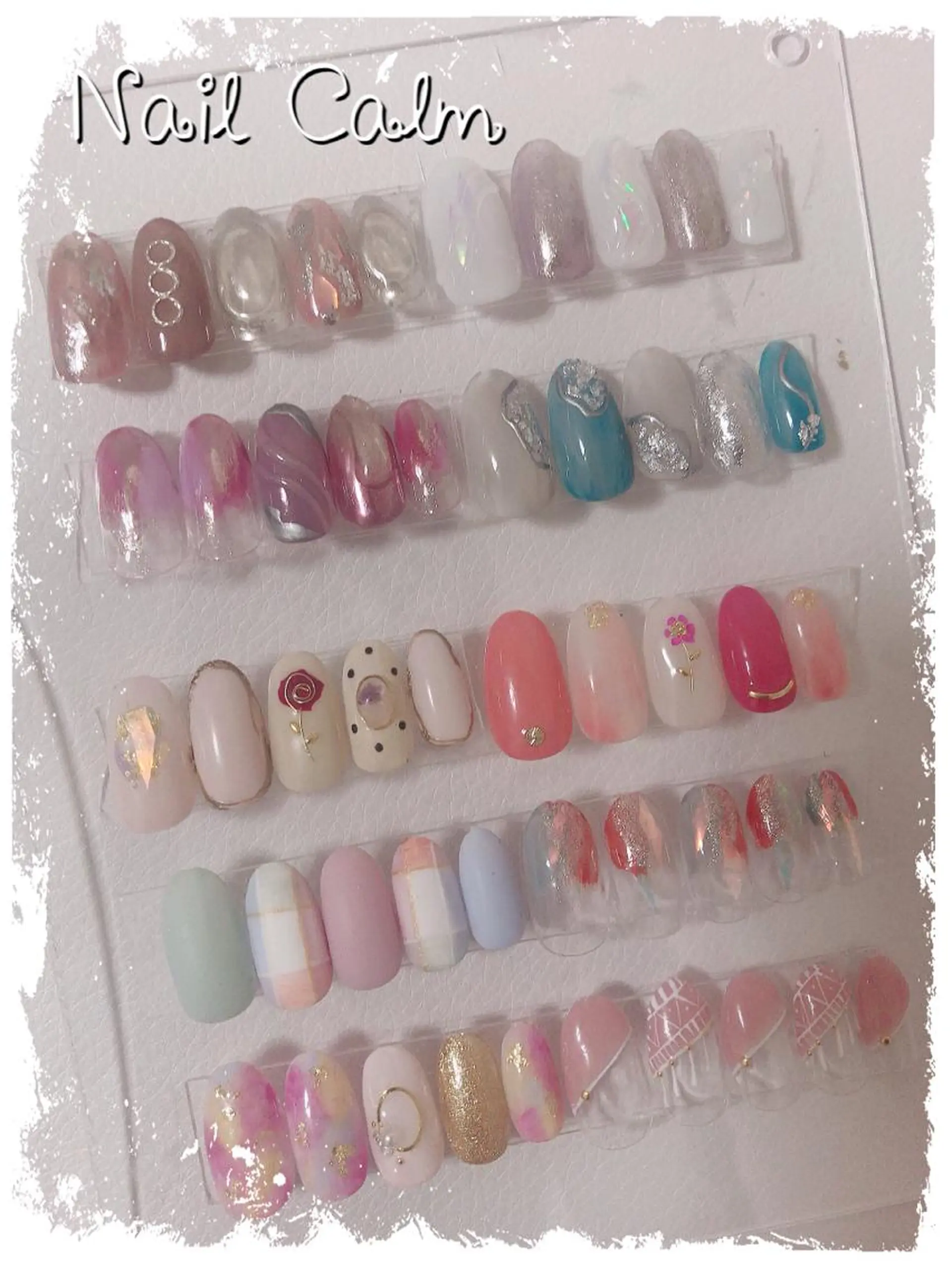 ネイル アートネイル ハンドネイル Nail Calm所属・プライベートサロン Calmのネイルデザイン