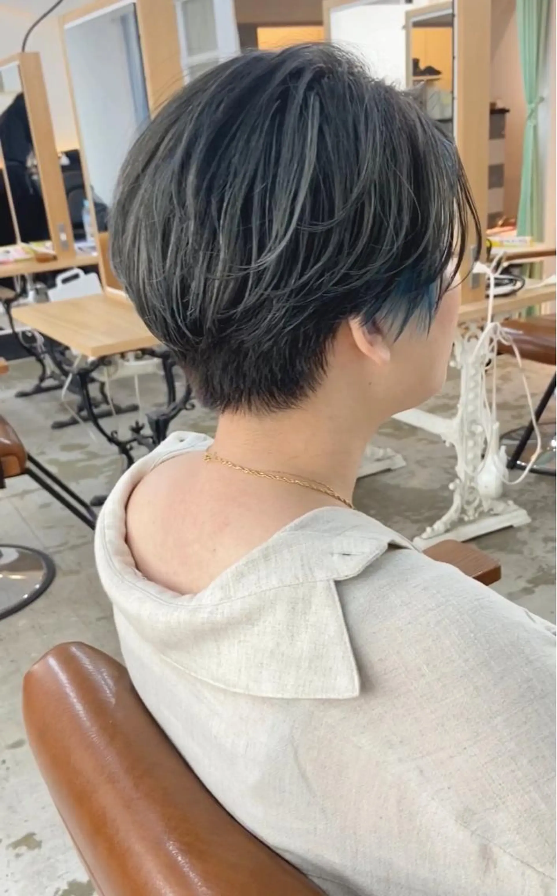 ショート カラー ハイライトカラー ハイライト ショートヘア ショートヘア、ボブ こやさん　コヤマのヘアスタイル