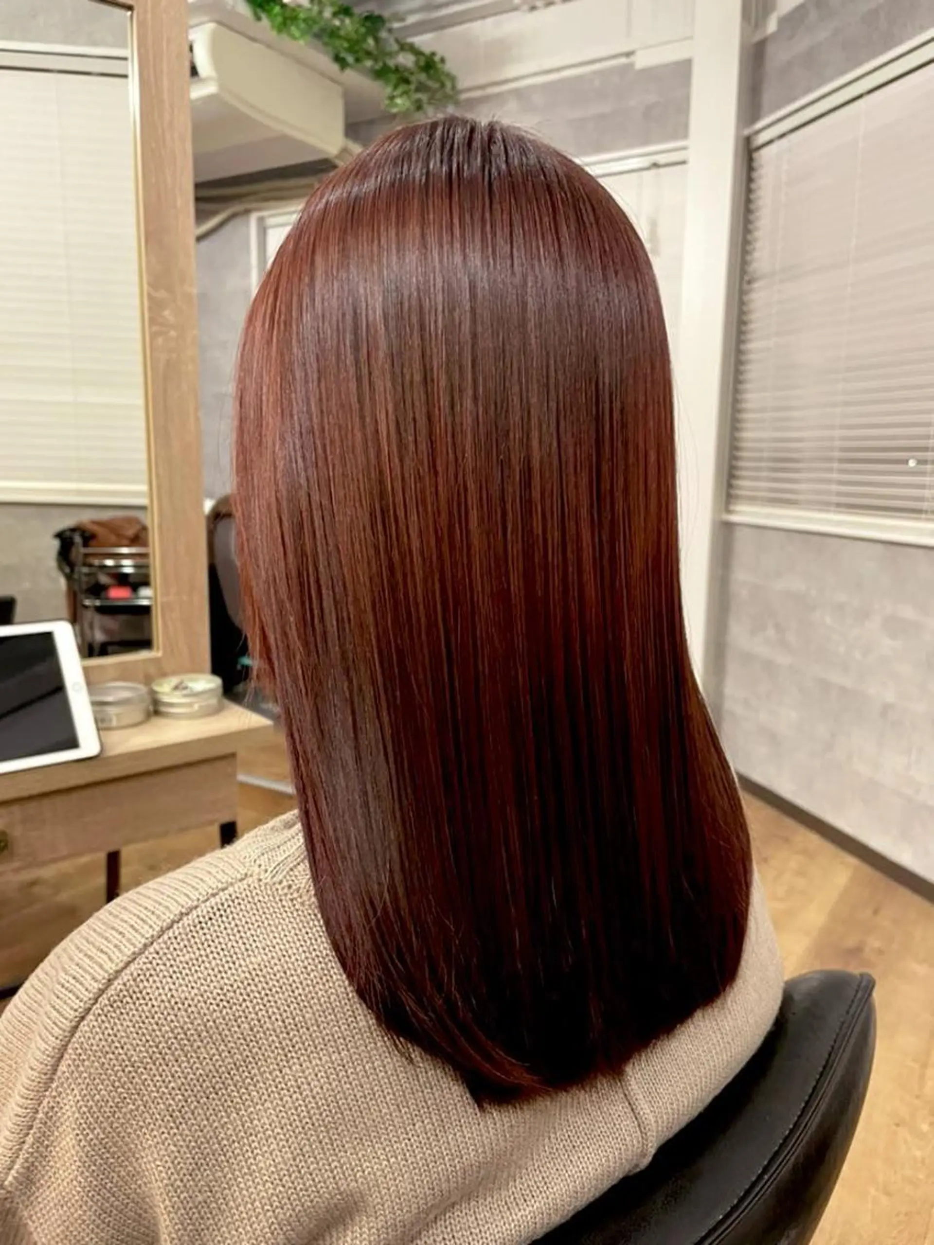 セミロング ピンクブラウン 【髪質改善の専門店】 🫧鷹司郎のヘアスタイル