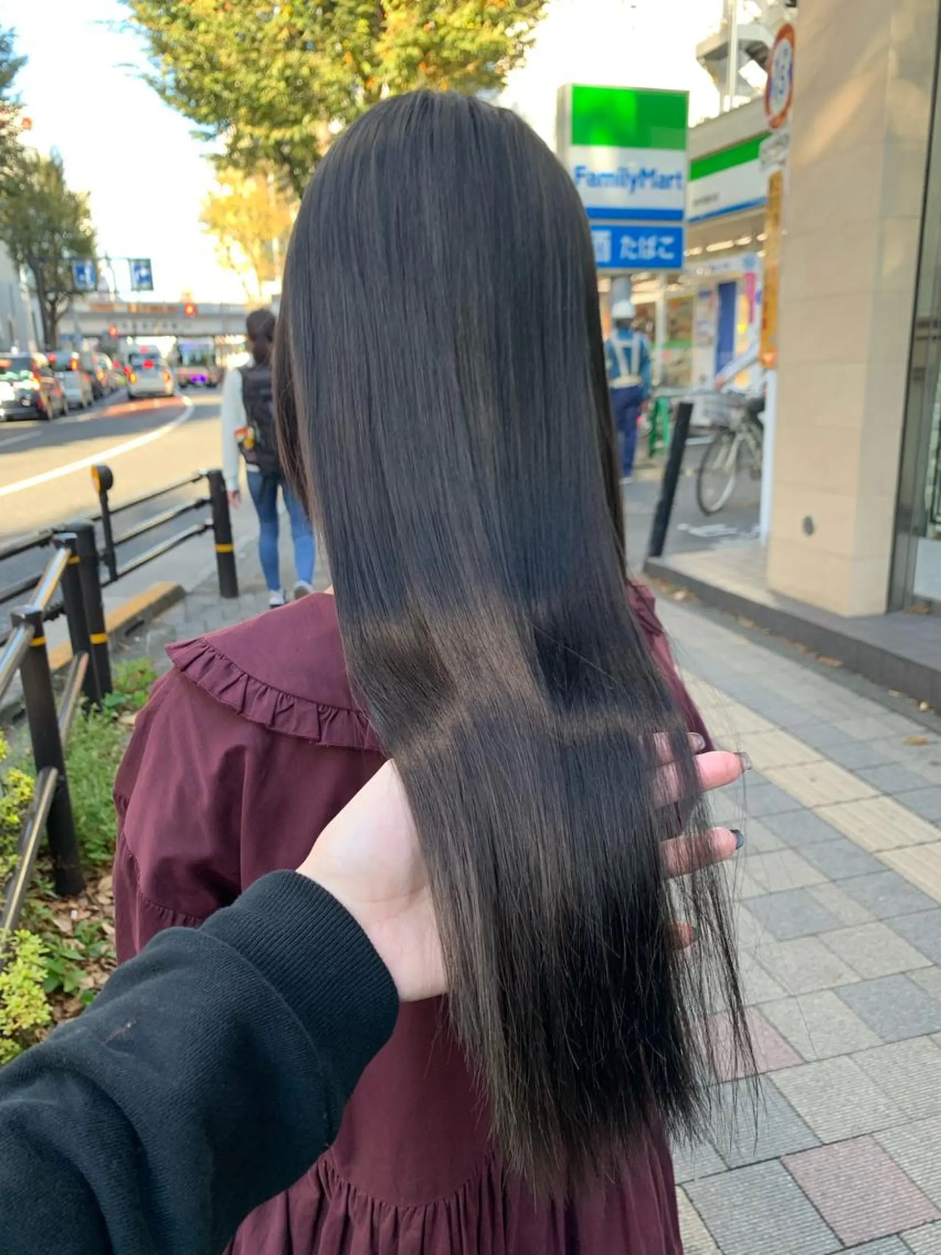 ロング カラー ヘアカラー 海外girl🤎 透明感ベージュmaoのヘアスタイル