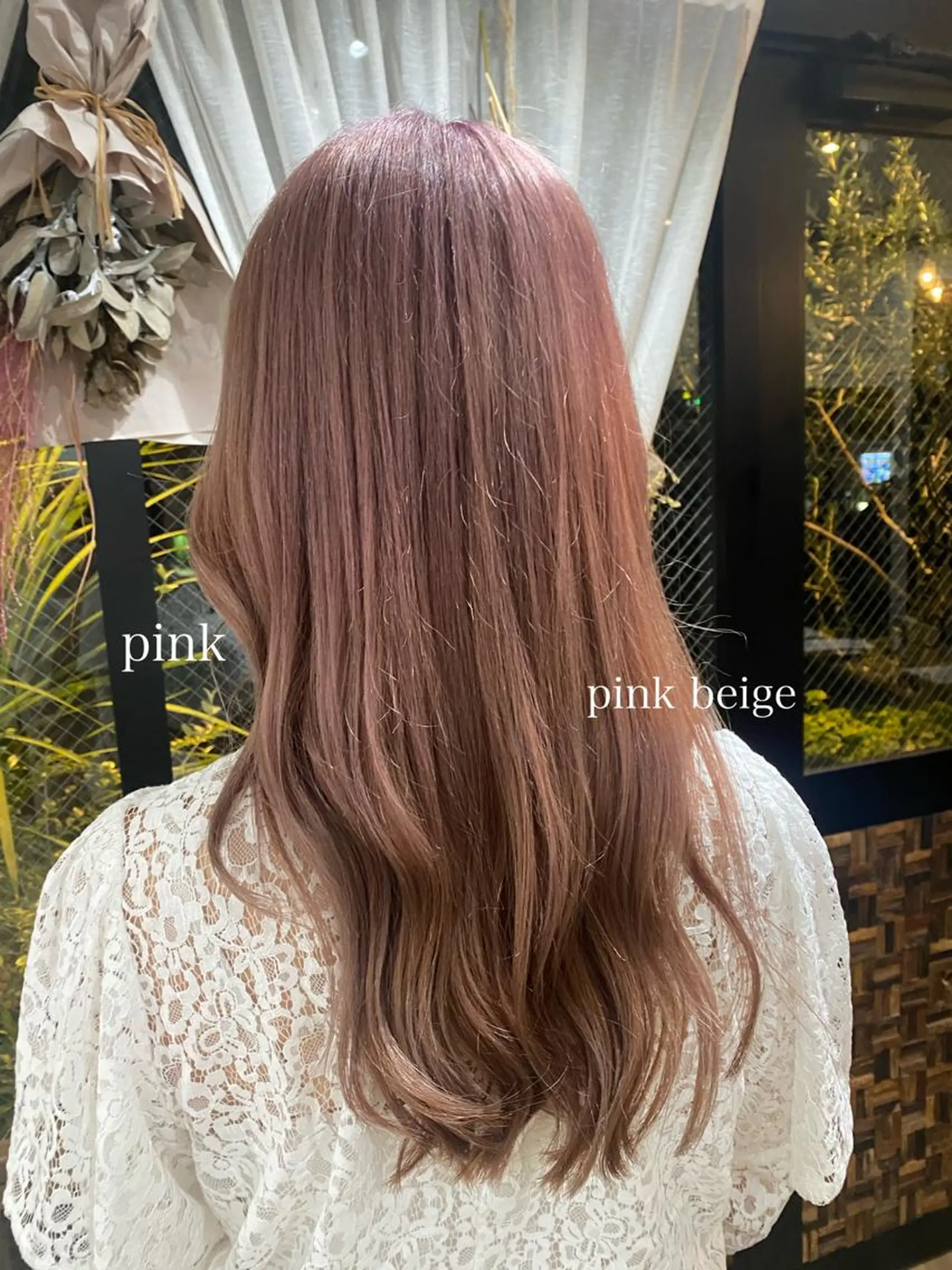 ロング カラー ヘアアレンジ あおい 🍒暖色カラーのヘアスタイル