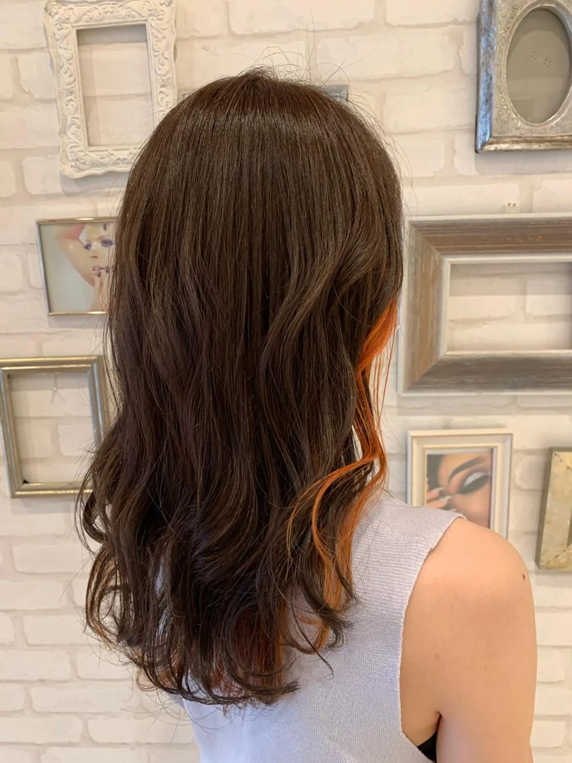 セミロング カラー オレンジ Gain所属・Gain Nanamiのエステ・リラクイメージ