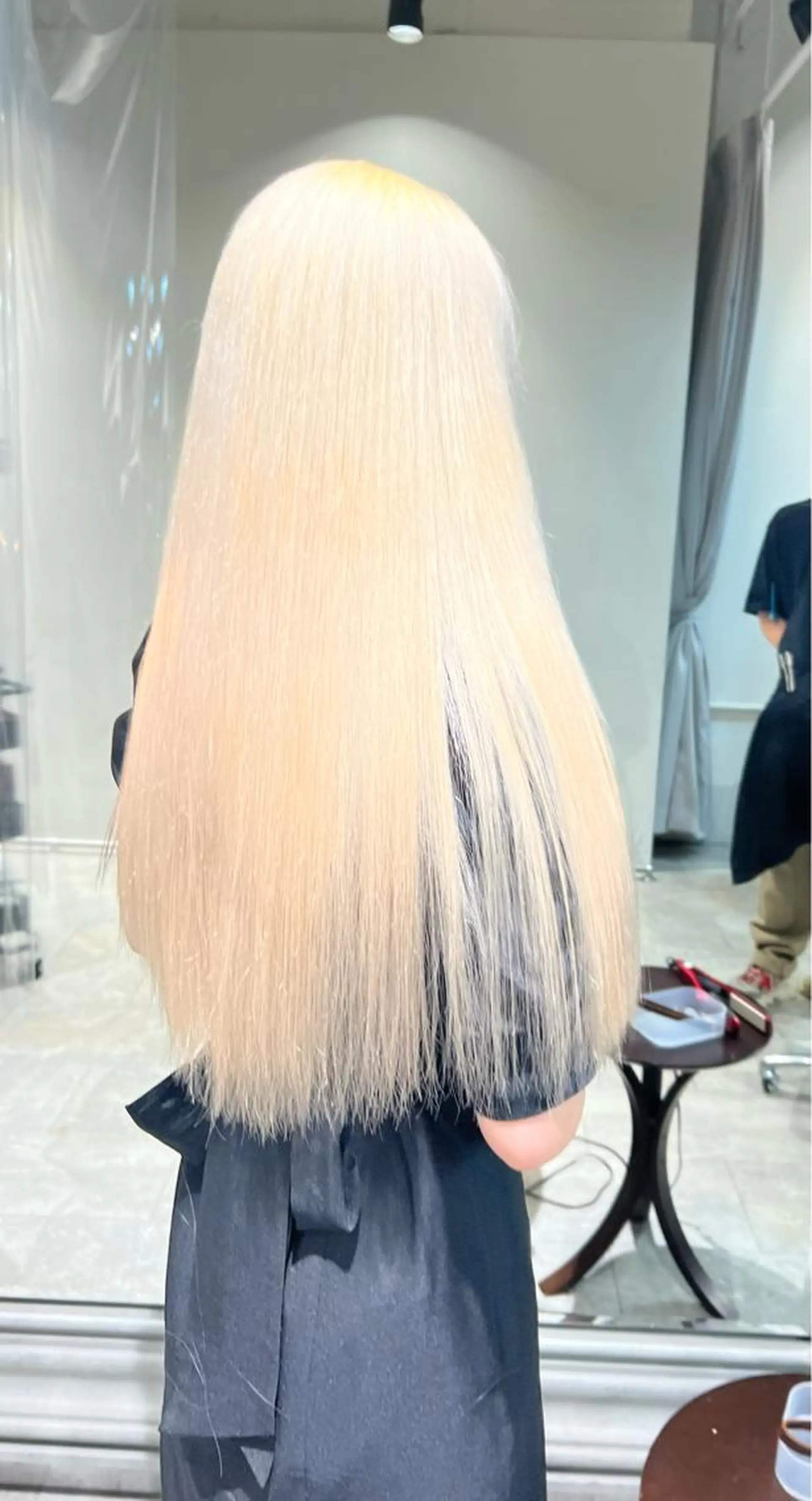 ロング カラー ヘアカラー トリートメント ヘアセット 🎀透明感 カラー🎀ミズキのヘアスタイル