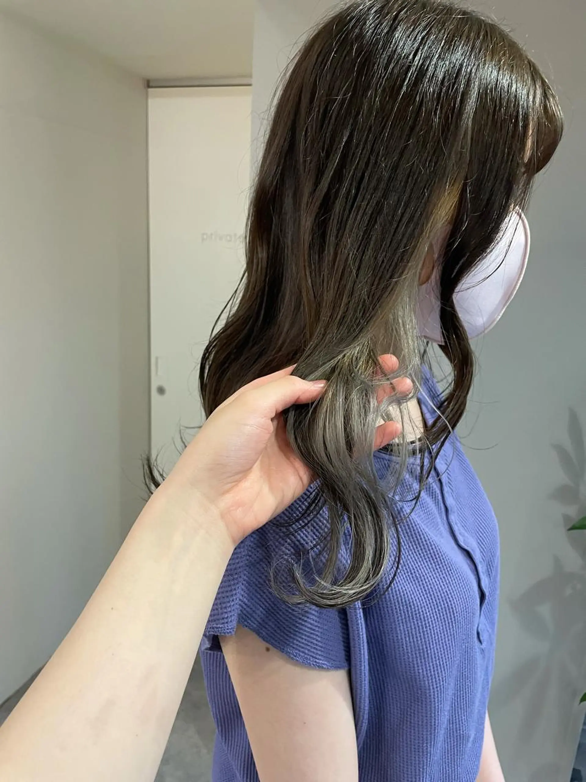 ロング ヘアカラー ♡透明感/艶カラー/ M a I ♡のヘアスタイル