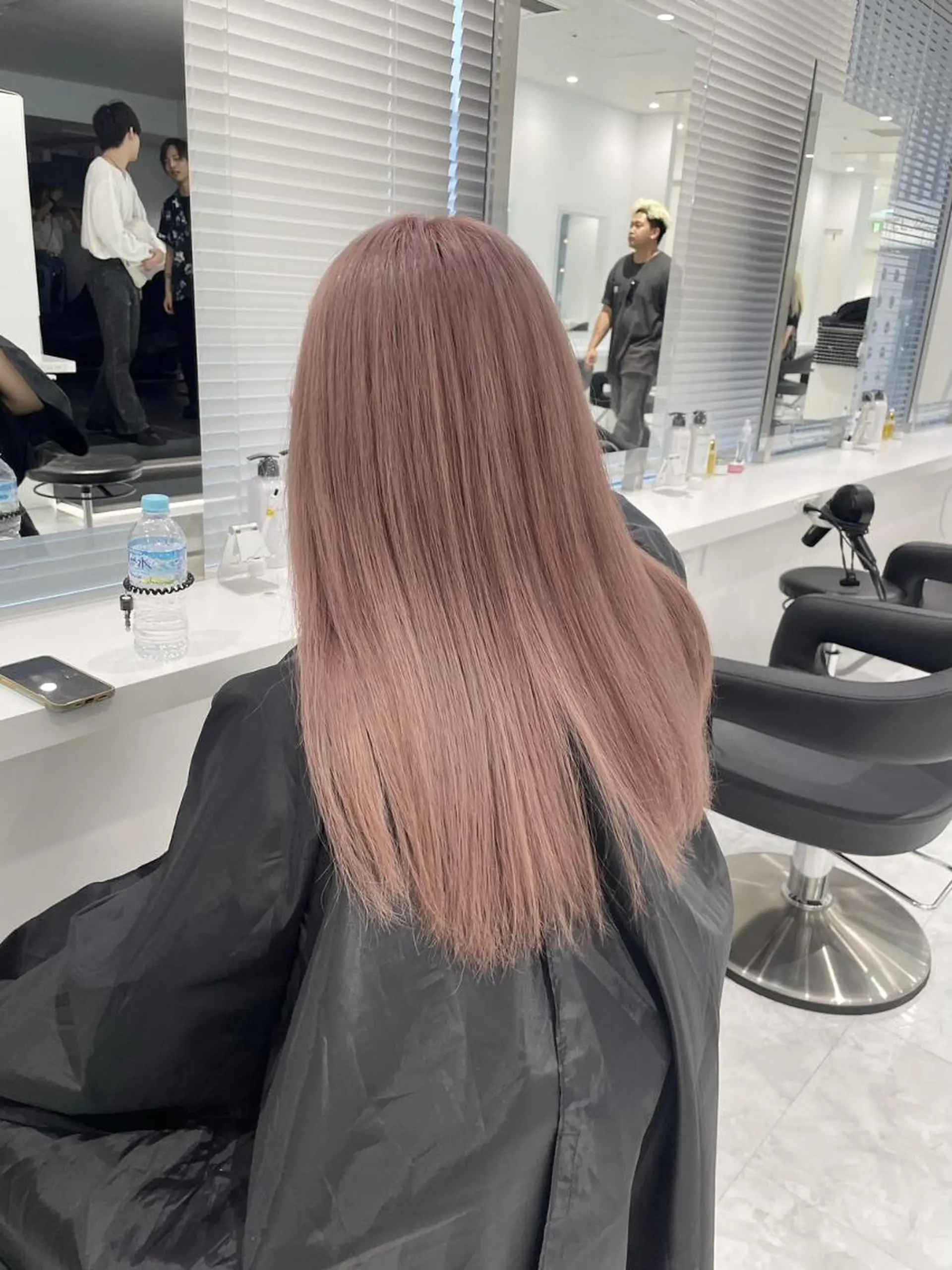 ロング カラー ヘアカラー トリートメント ヘッドスパ ヘアセット 🪞official THREE 横浜🎀のヘアスタイル