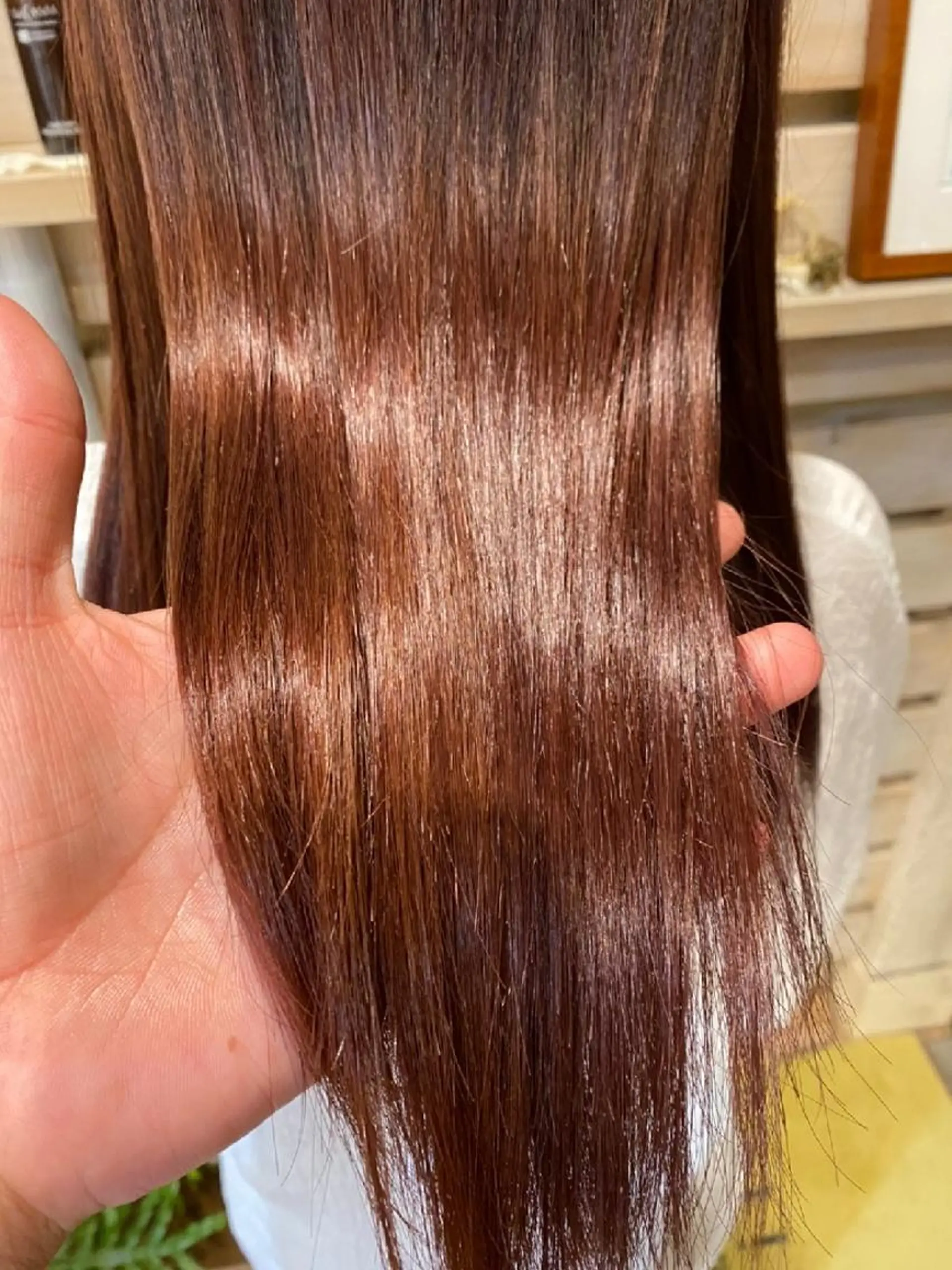 カラー ロング な ほのヘアスタイル