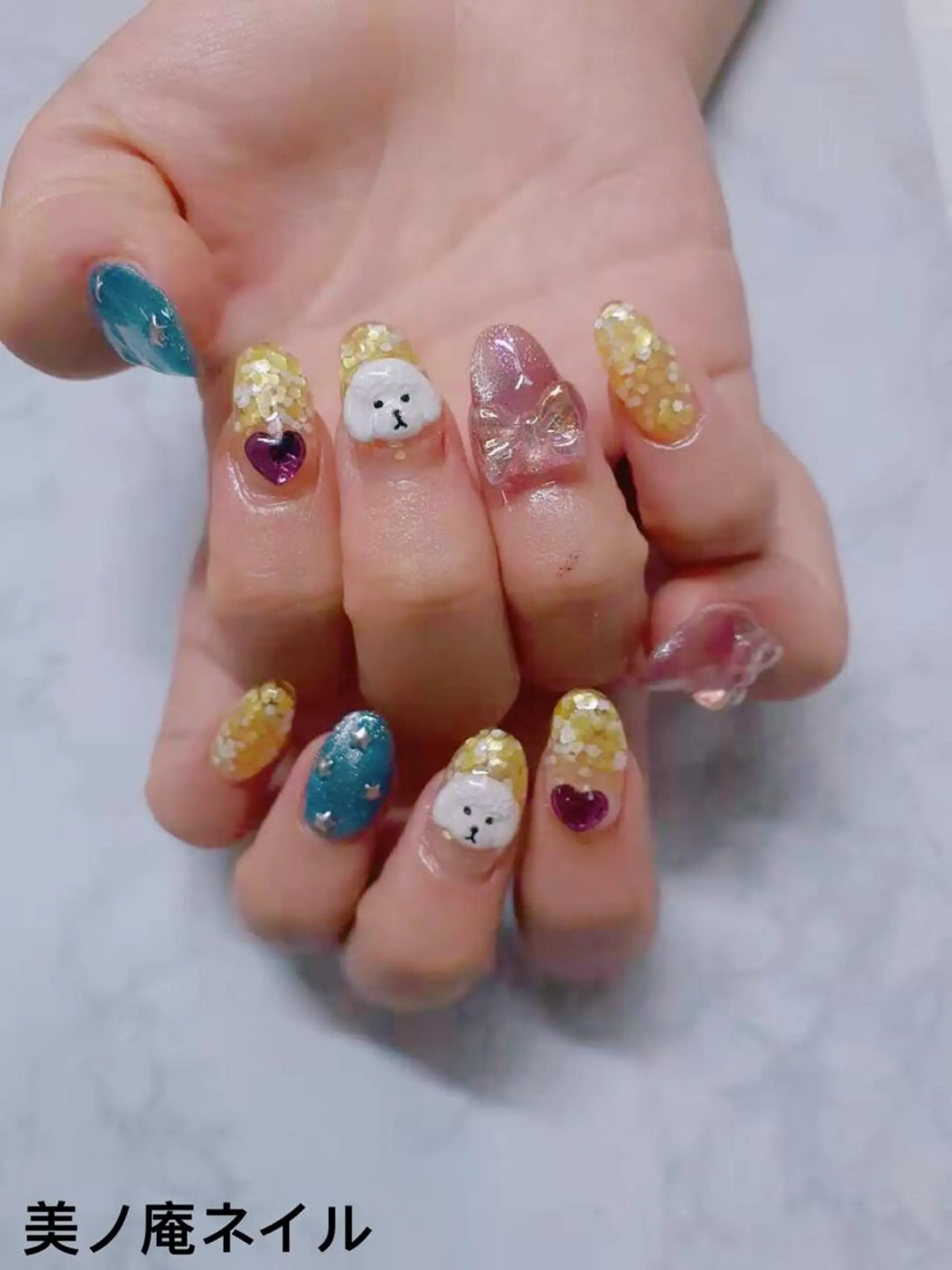 ネイル 美ノ庵ネイルサロン メトロポリタン前店のネイルデザイン