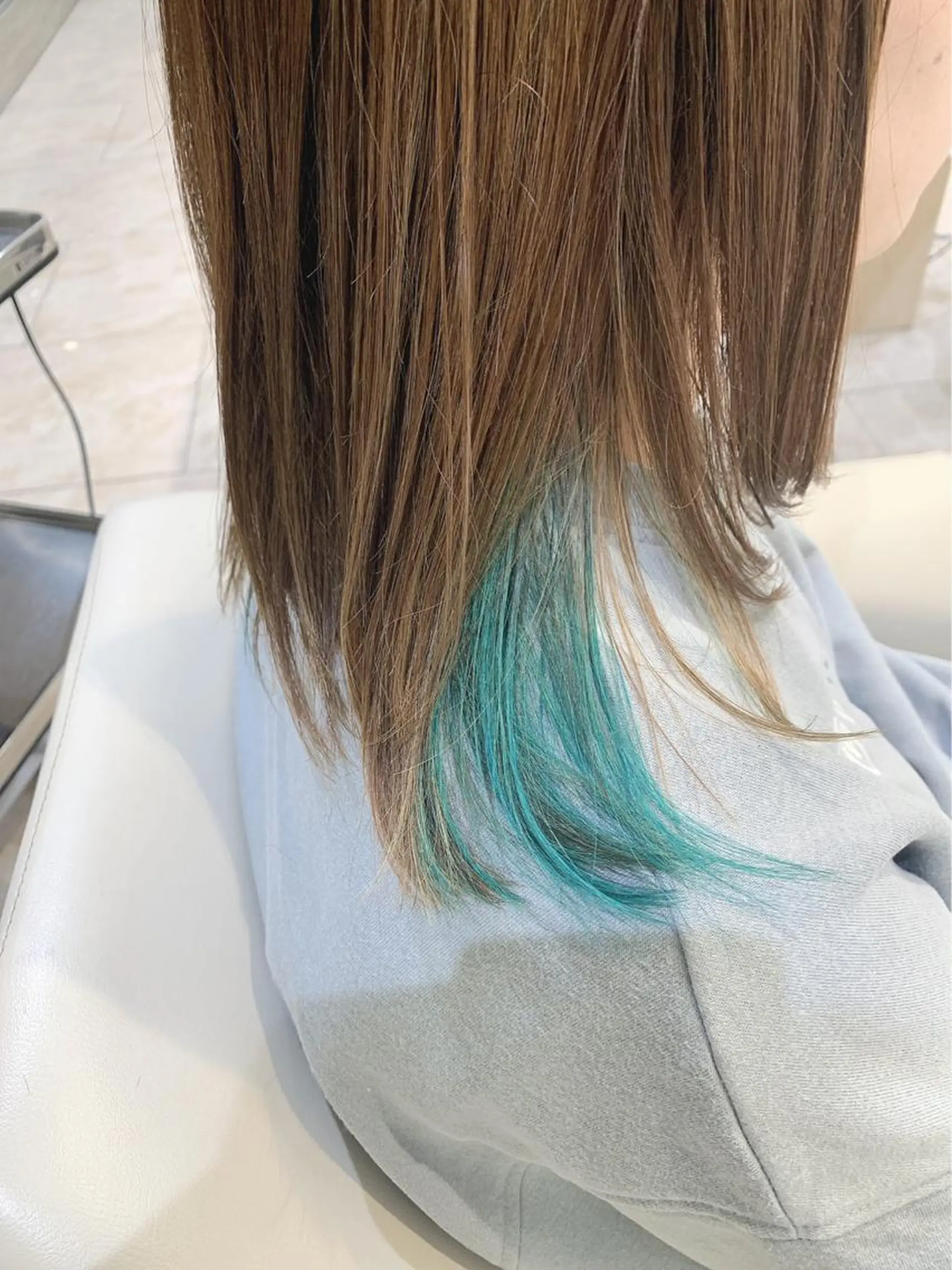 ロング カラー イヤリングカラー miho‪𓂃 ANNETTAのヘアスタイル