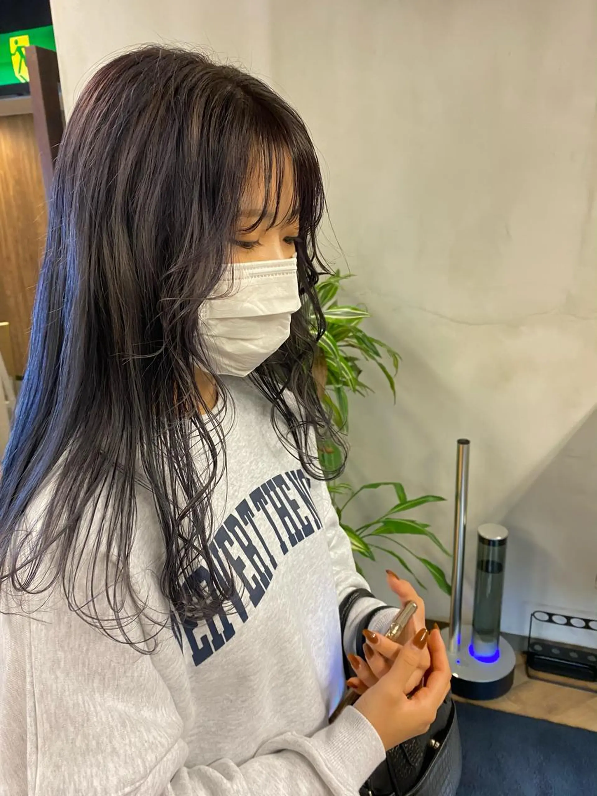 ロング デザインカラー/ボブ ブリーチカラー/ユリのヘアスタイル