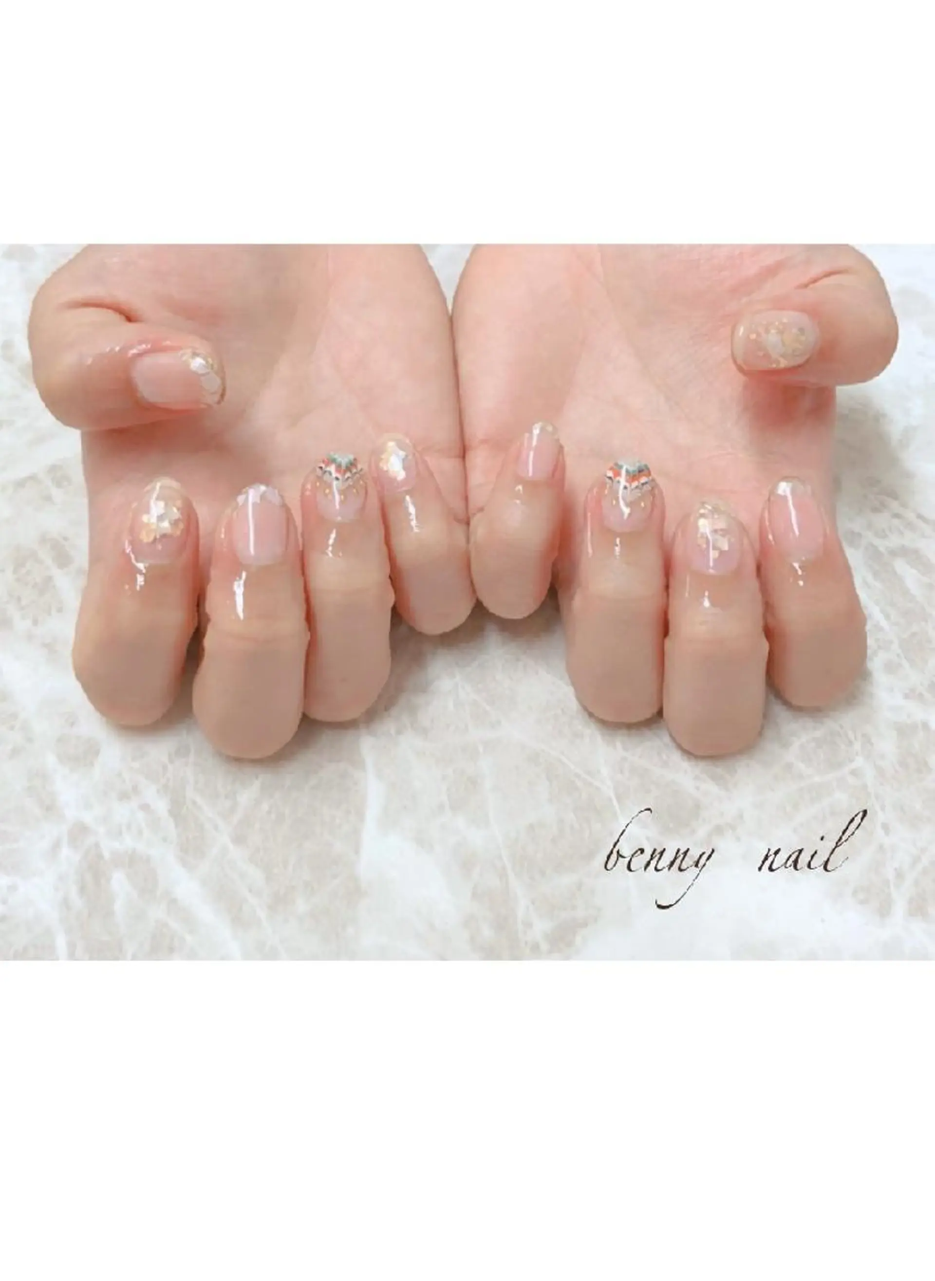ネイル 最終受付23時半 benny nailのネイルデザイン