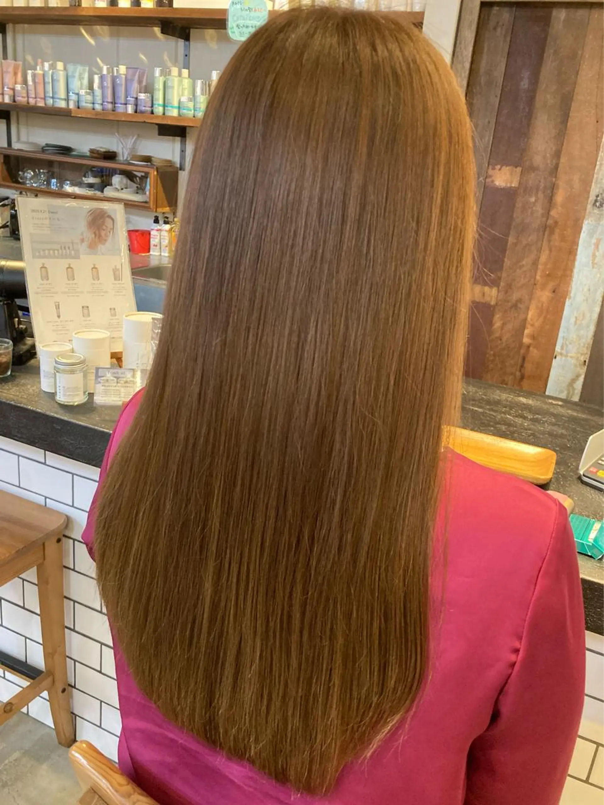 カラー 瓦井 慧のヘアスタイル