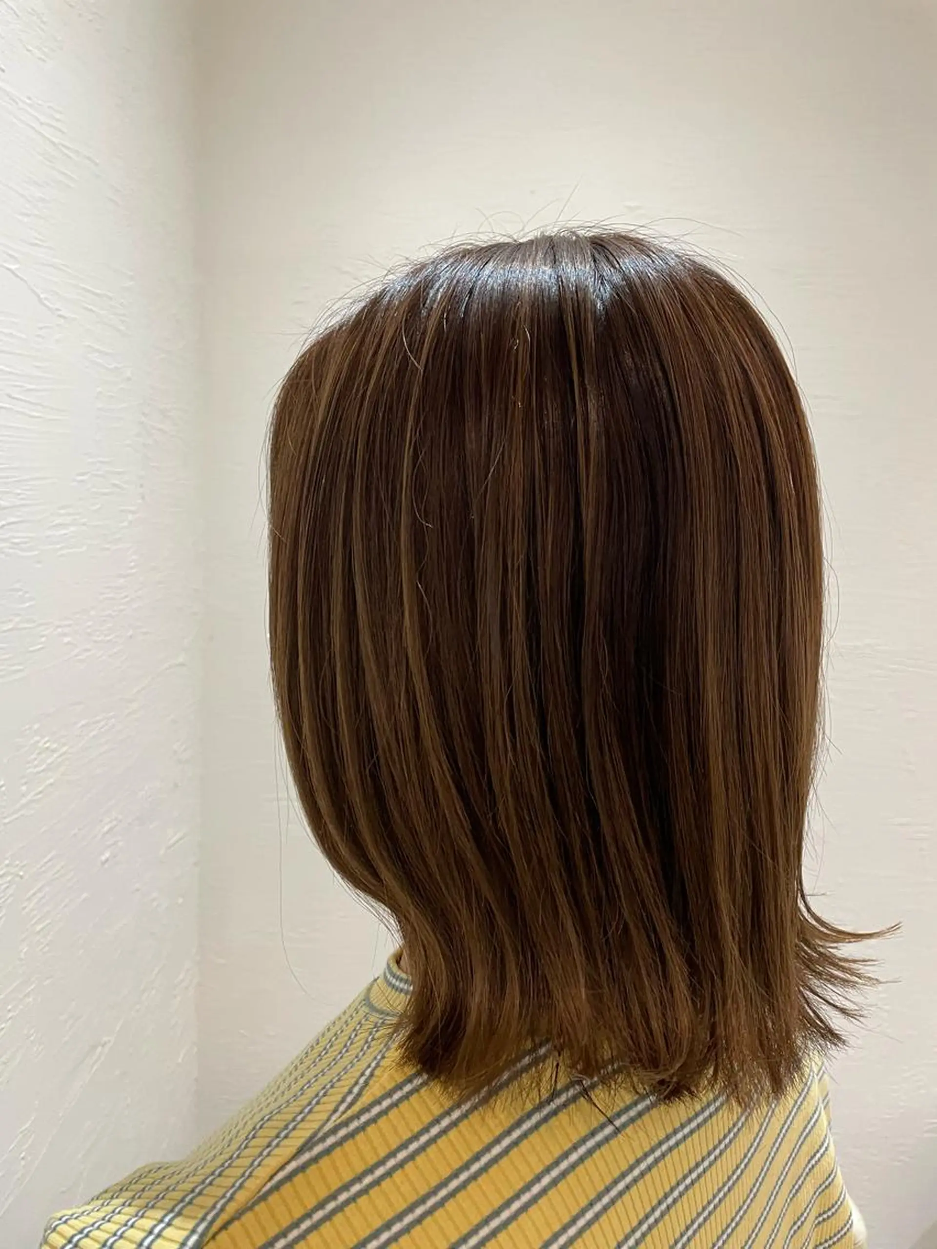 ショート 切りっぱなしボブ ボブ 外ハネヘア 守川 七海のヘアスタイル