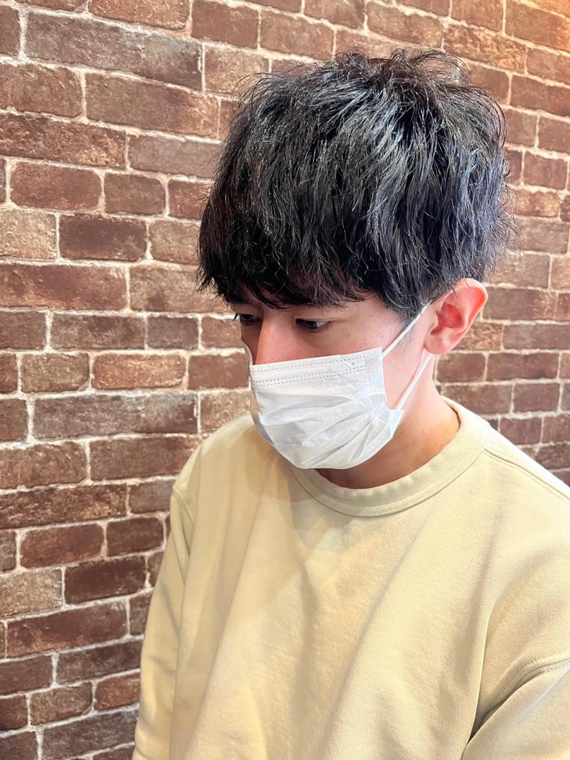 ショート カラー パーマ ヘアアレンジ メンズ キッズ ネイル マツエク・マツパ アイブロウ メンズブリーチ メンズハイライト メンズインナーカラー メンズ韓国風 ブリーチ カット パーマ 久木原 ゆりのヘアスタイル