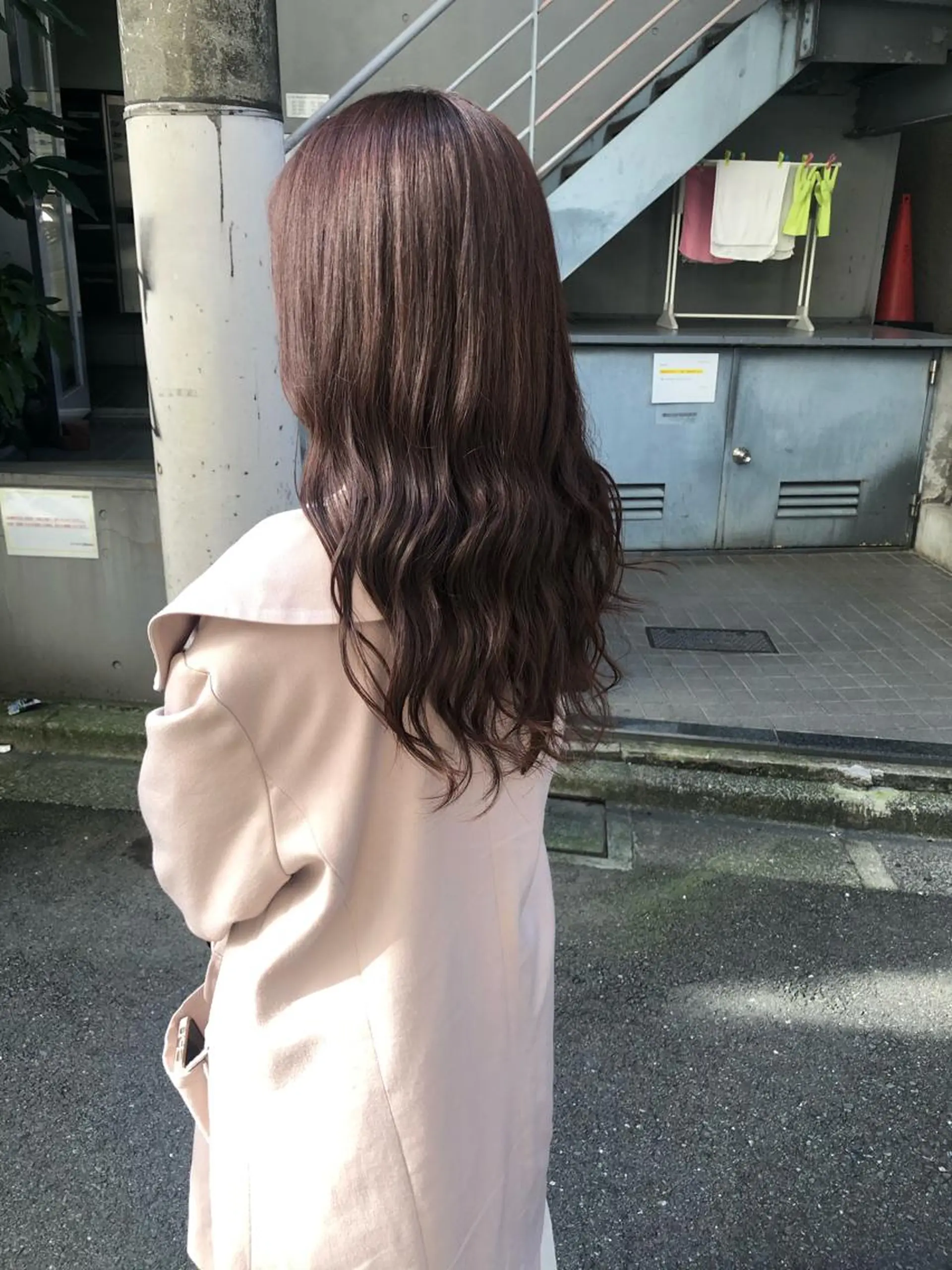 ロング ヘアカラー トリートメント ✨色持ちの良い艶 カラー✨蟹江真世のヘアスタイル