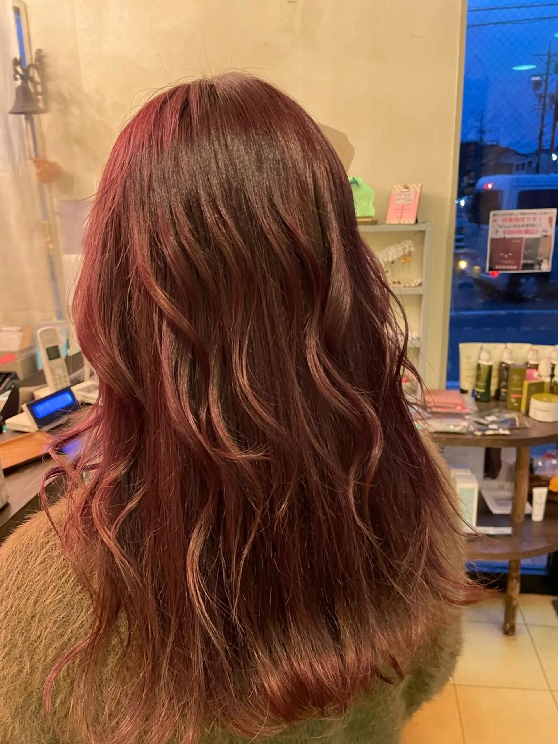 カラー ブリーチ hair make echo滿木あい花のヘアスタイル