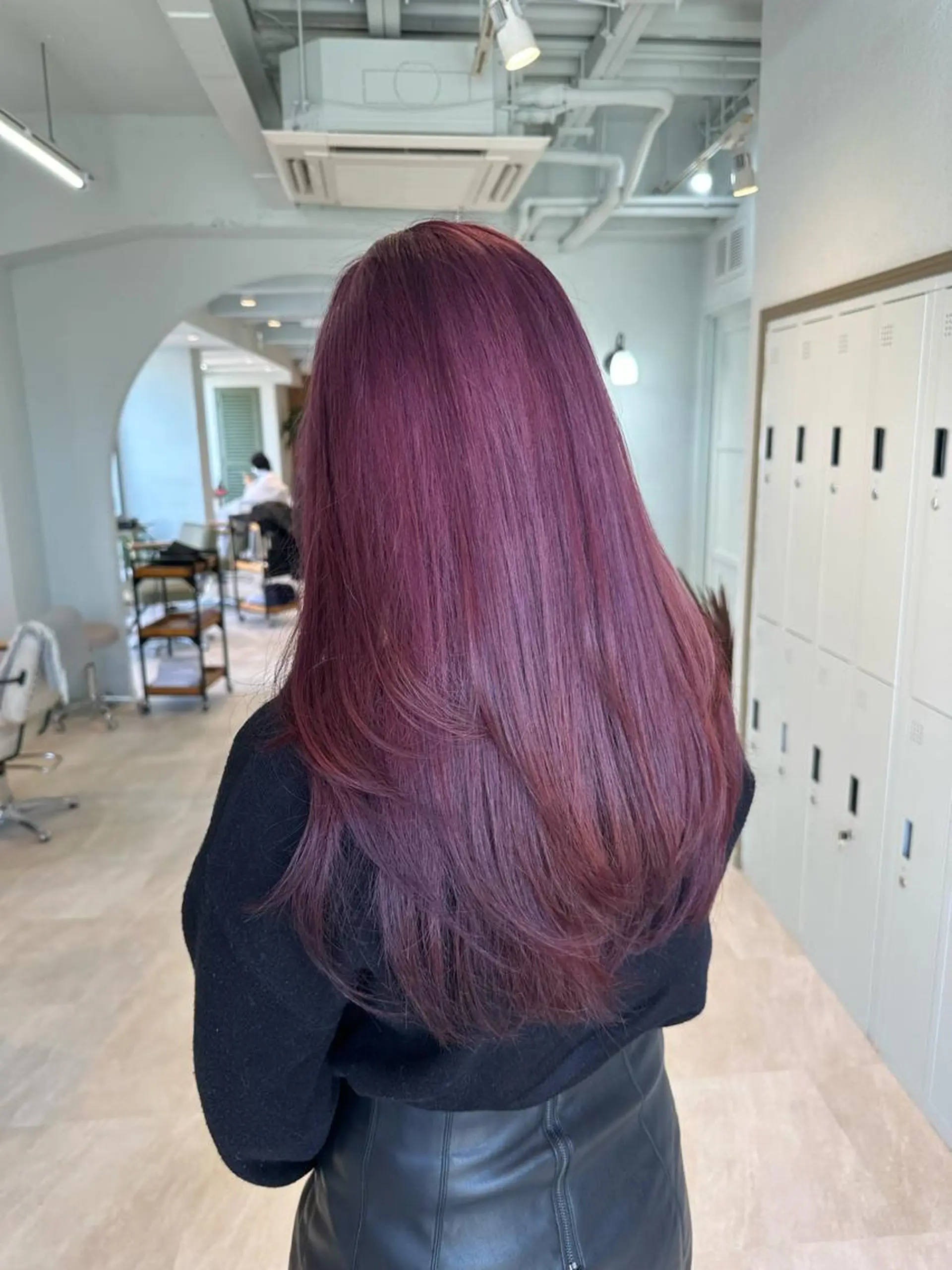 ロング カラー ダブルカラー ハイトーンカラー ラベンダーカラー ピンクカラー ピンクラベンダー 💎ちゃちゃ💎 ハイトーン/ギャルのヘアスタイル