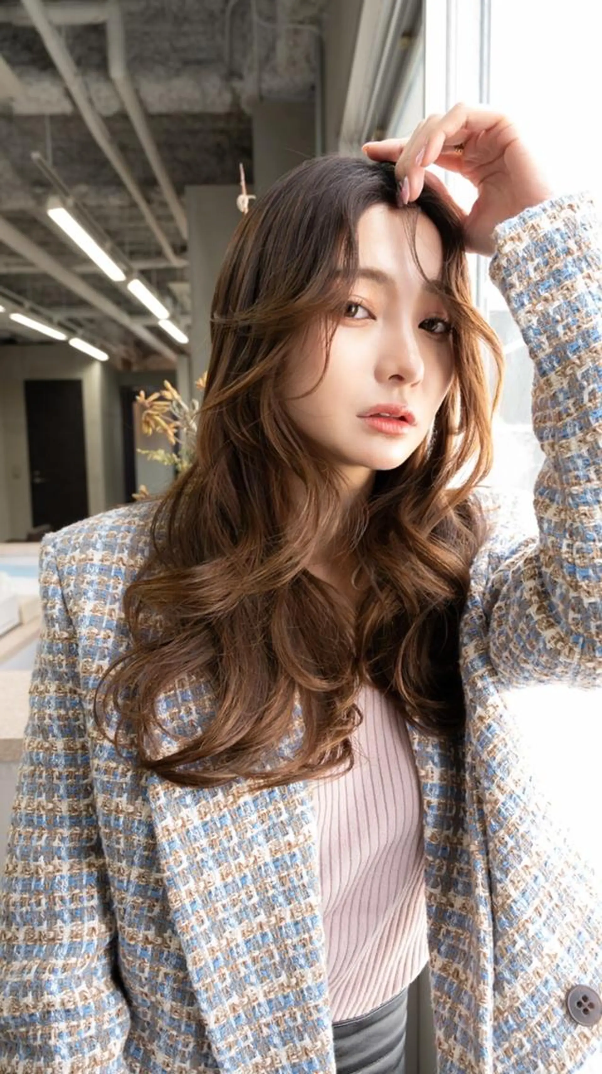 カラー ロング ANGELICA JR奈良店のヘアスタイル