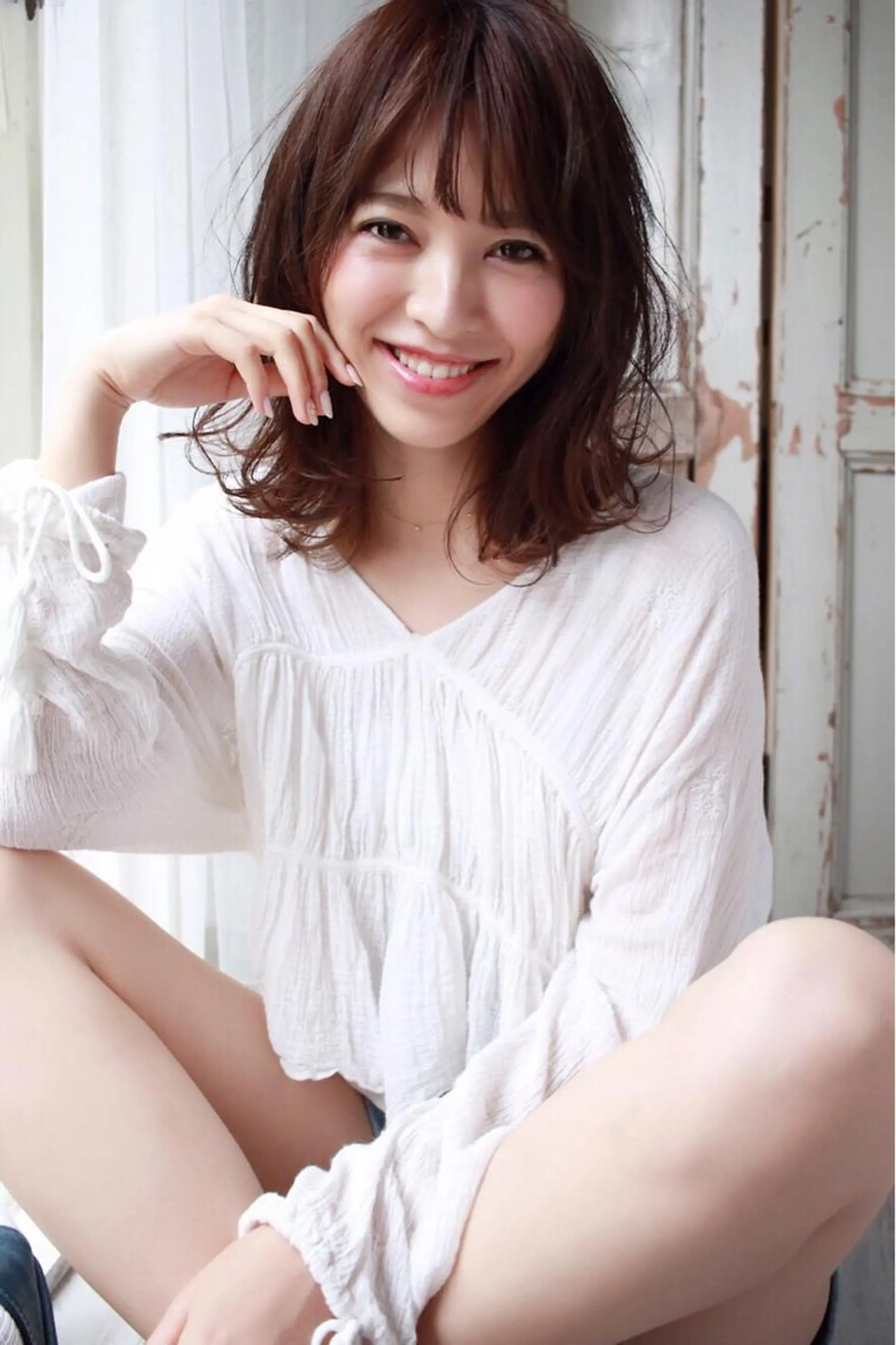 セミロング うる艶/レイヤー 🪞池袋LAND🪞のヘアスタイル