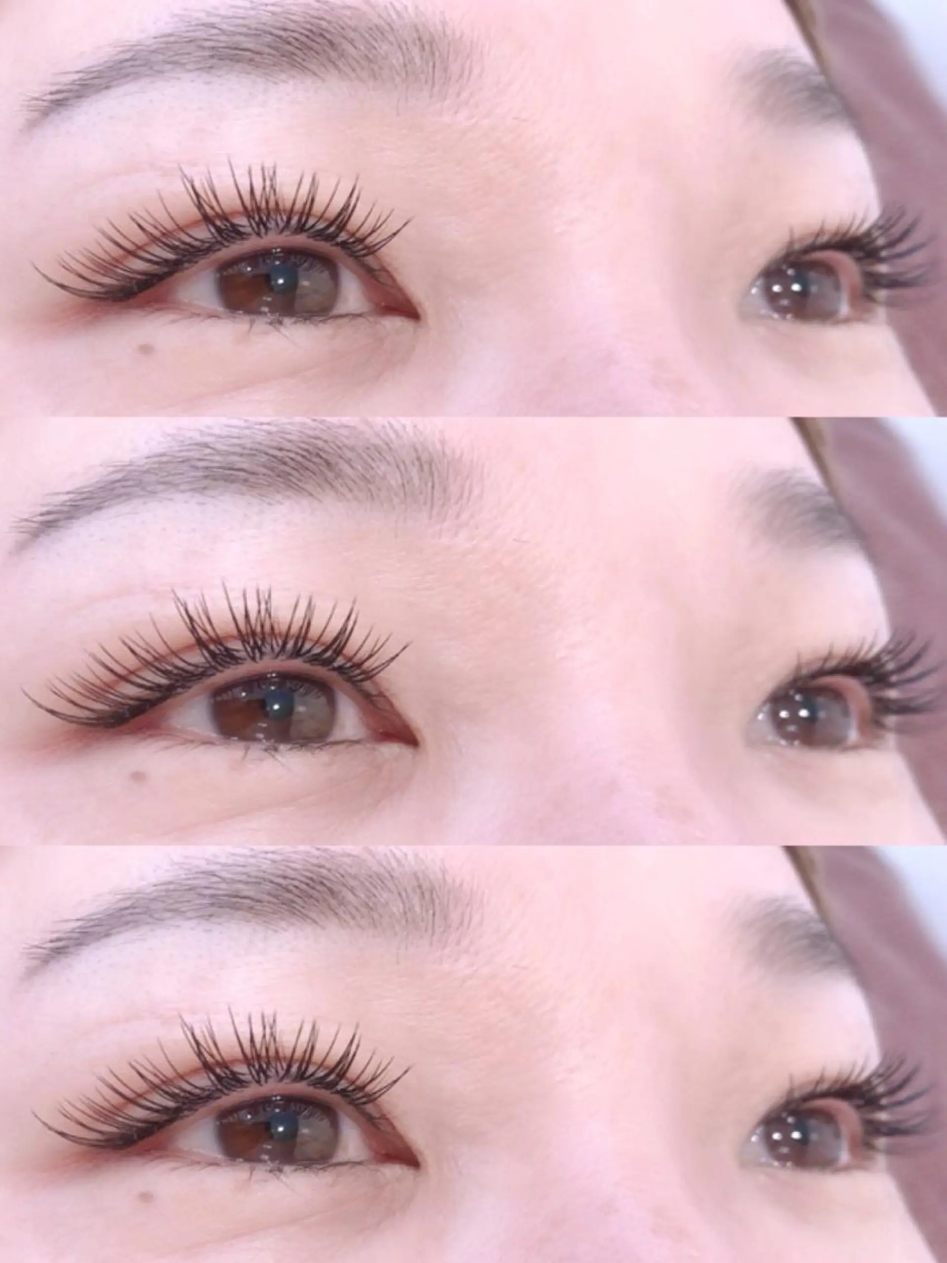 マツエク・マツパ フラットラッシュ セーブル 保子 祐里香のヘアスタイル