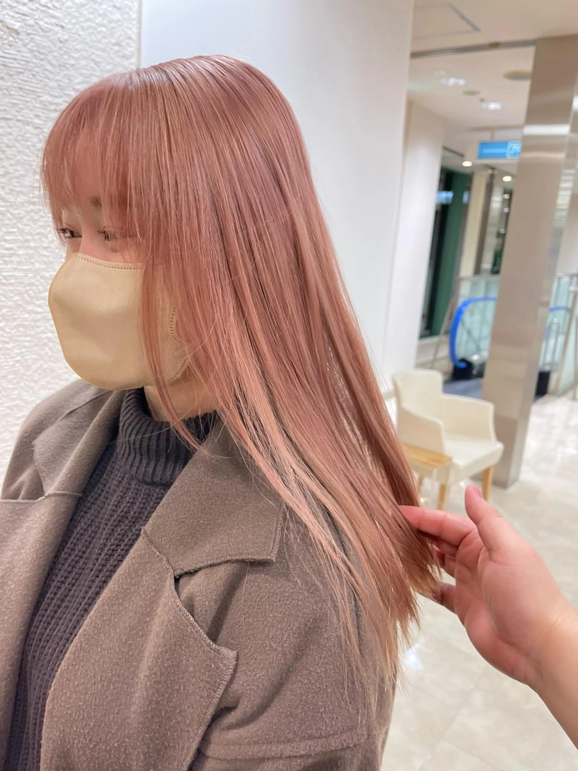 ロング カラー 髪質改善・縮毛矯正 年間1500名担当♪のヘアスタイル