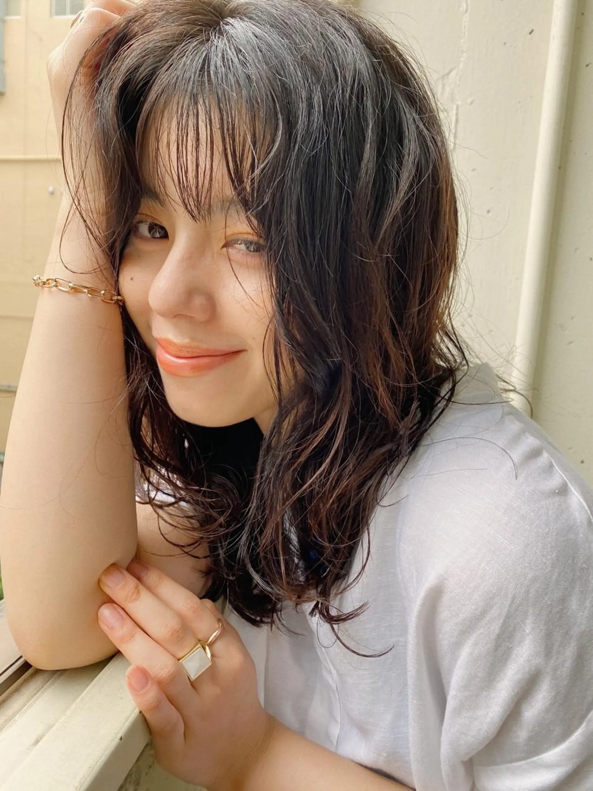 ミディアム パーマ ミディアムパーマ ❏アンニュイパーマ 川原畑 拓也❏のヘアスタイル