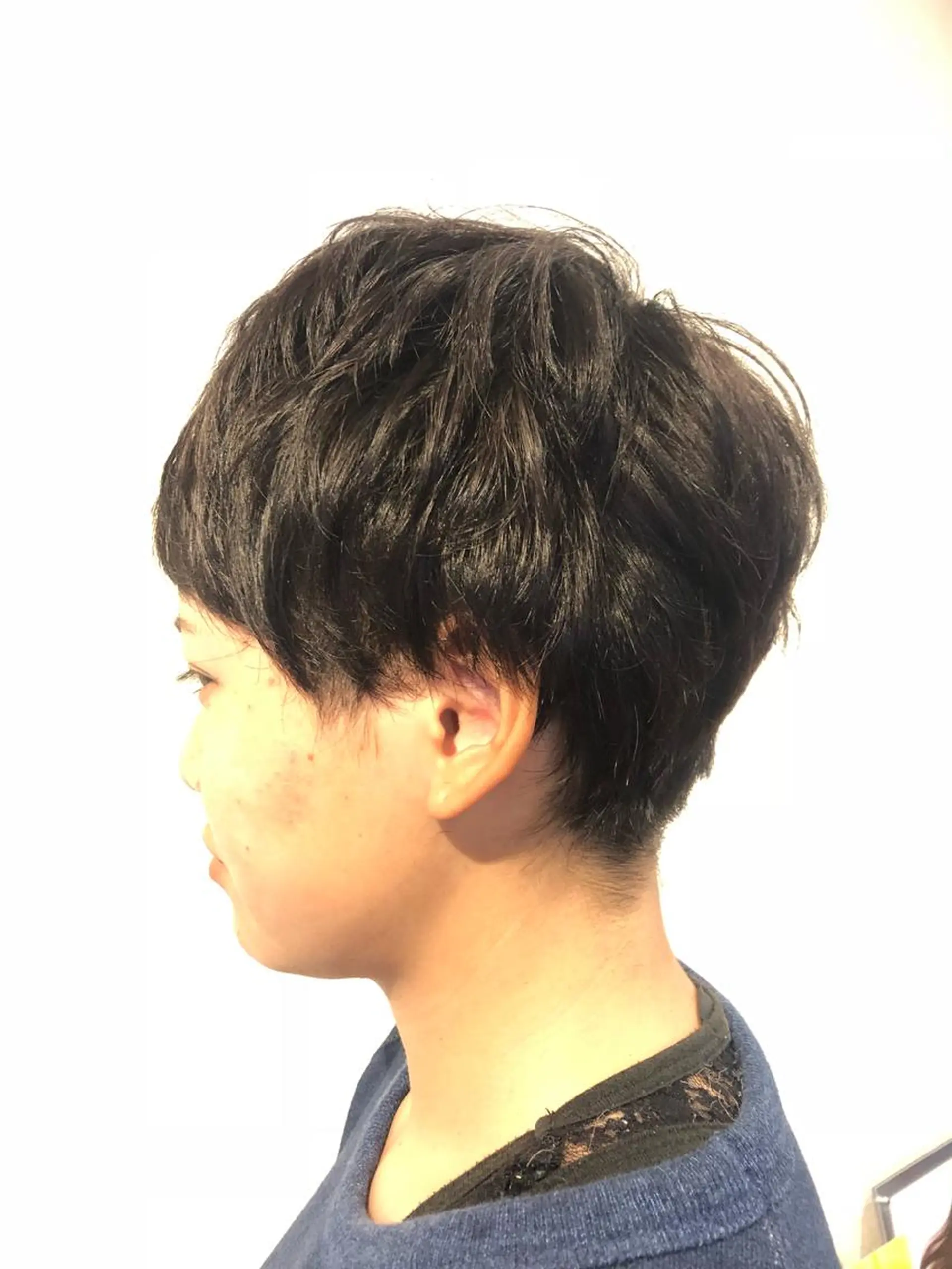 ショート 谷口ゆめ/縮毛矯正/ 大人女子/眉ワックスのヘアスタイル