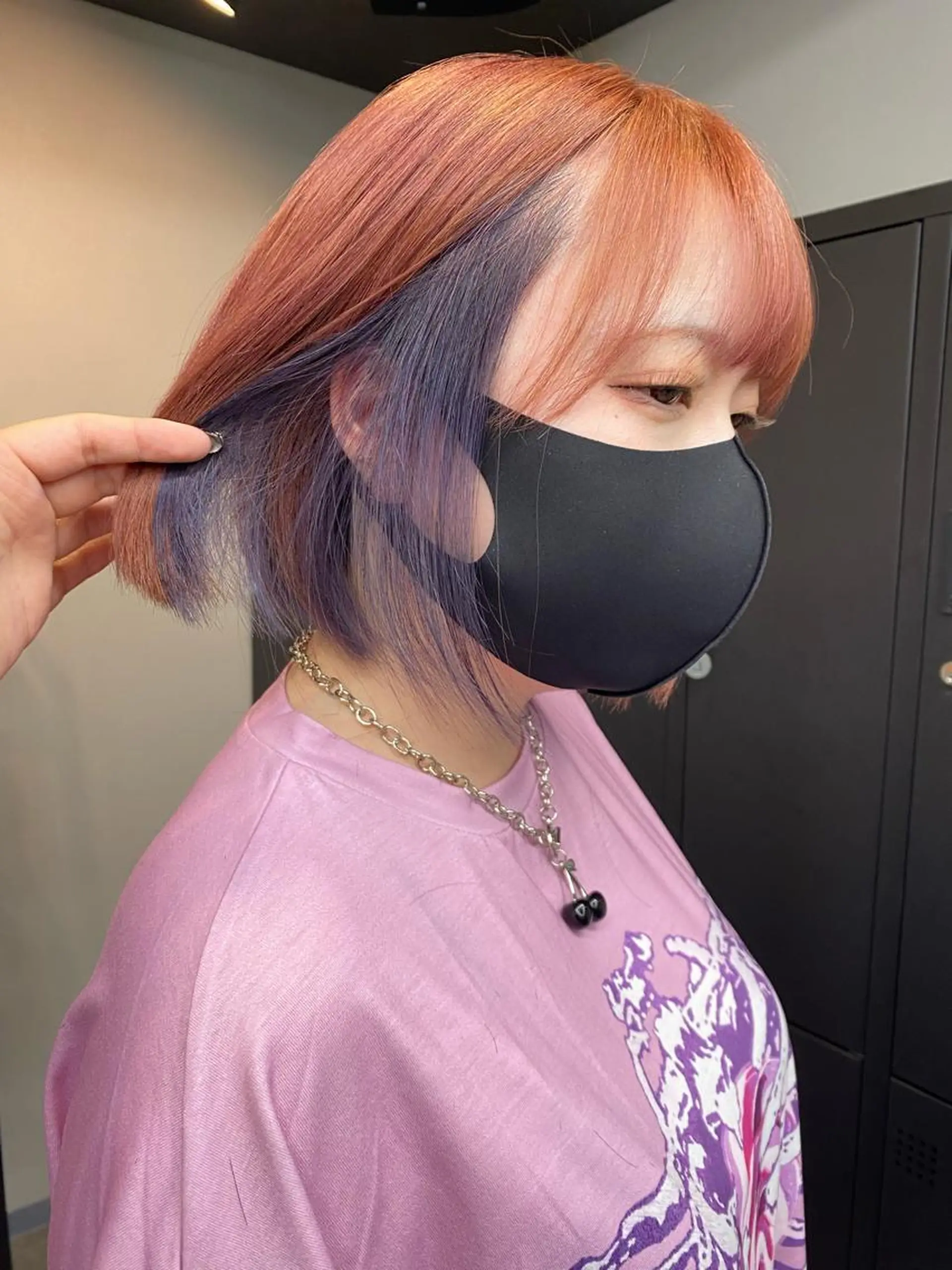 ショート maco 艶感ハイトーン🦋のヘアスタイル