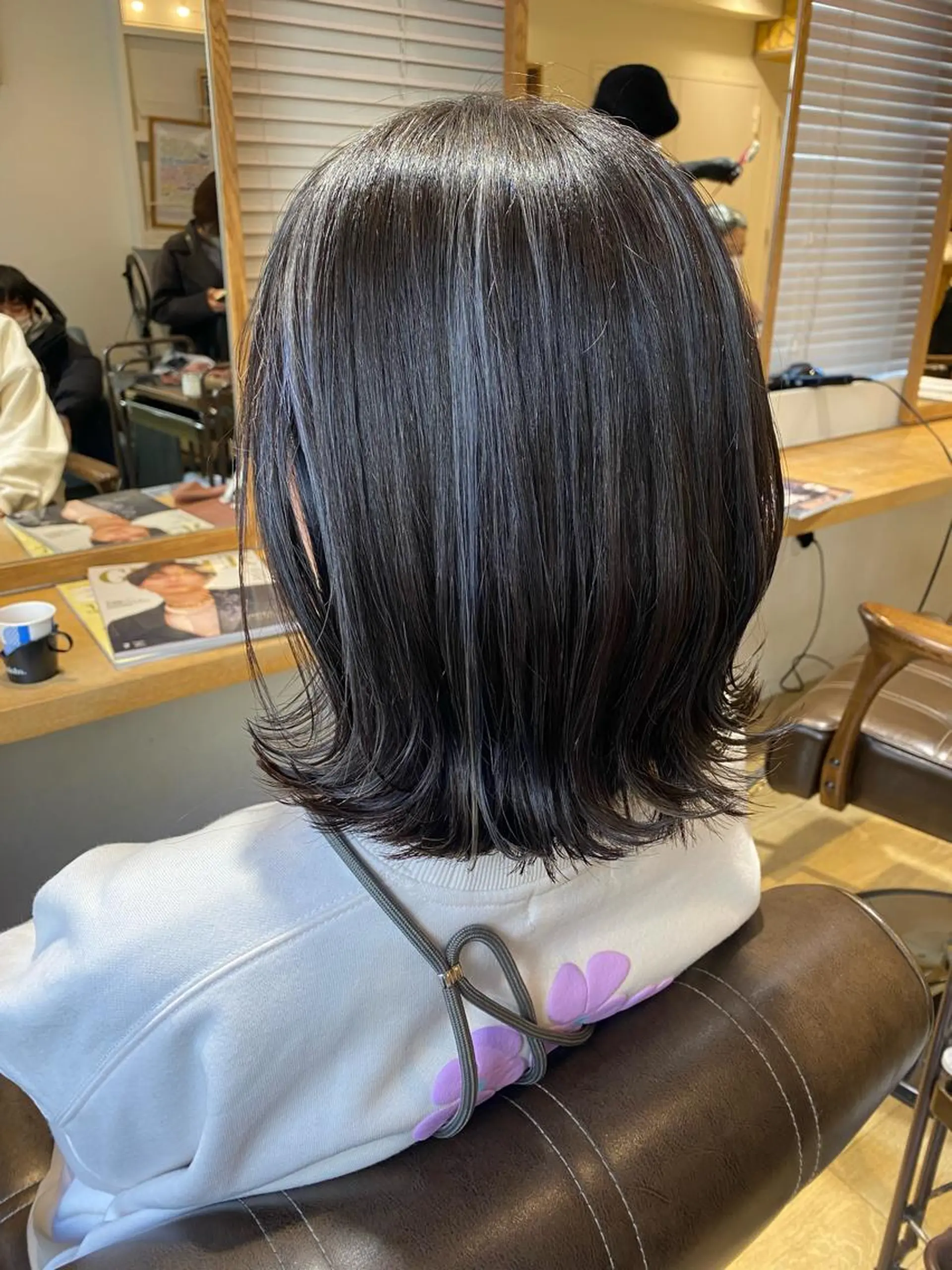 ショート カラー ヘアカラー トリートメント kawabe maikoのヘアスタイル