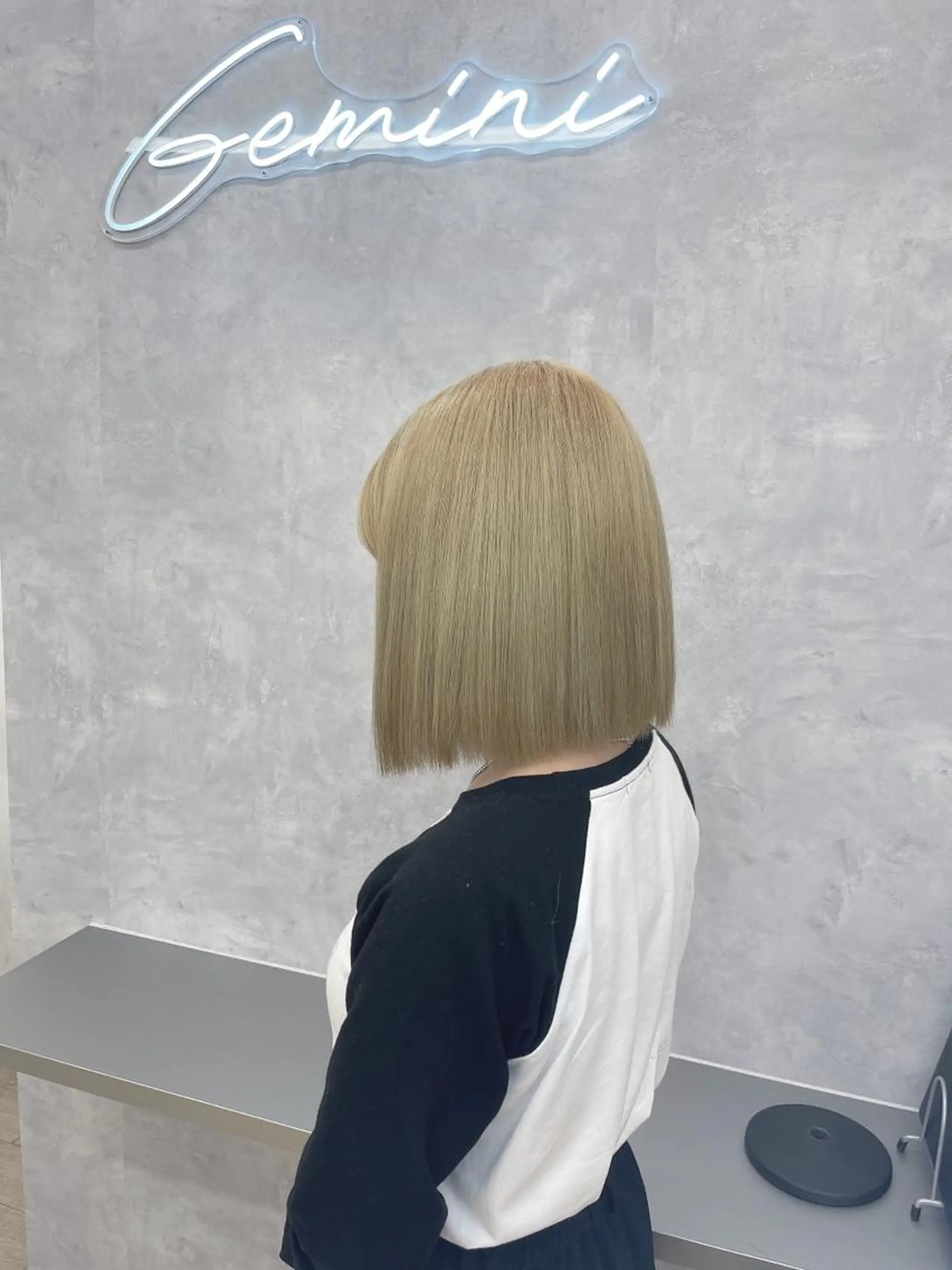 カラー Gemini代表 Maedaのヘアスタイル