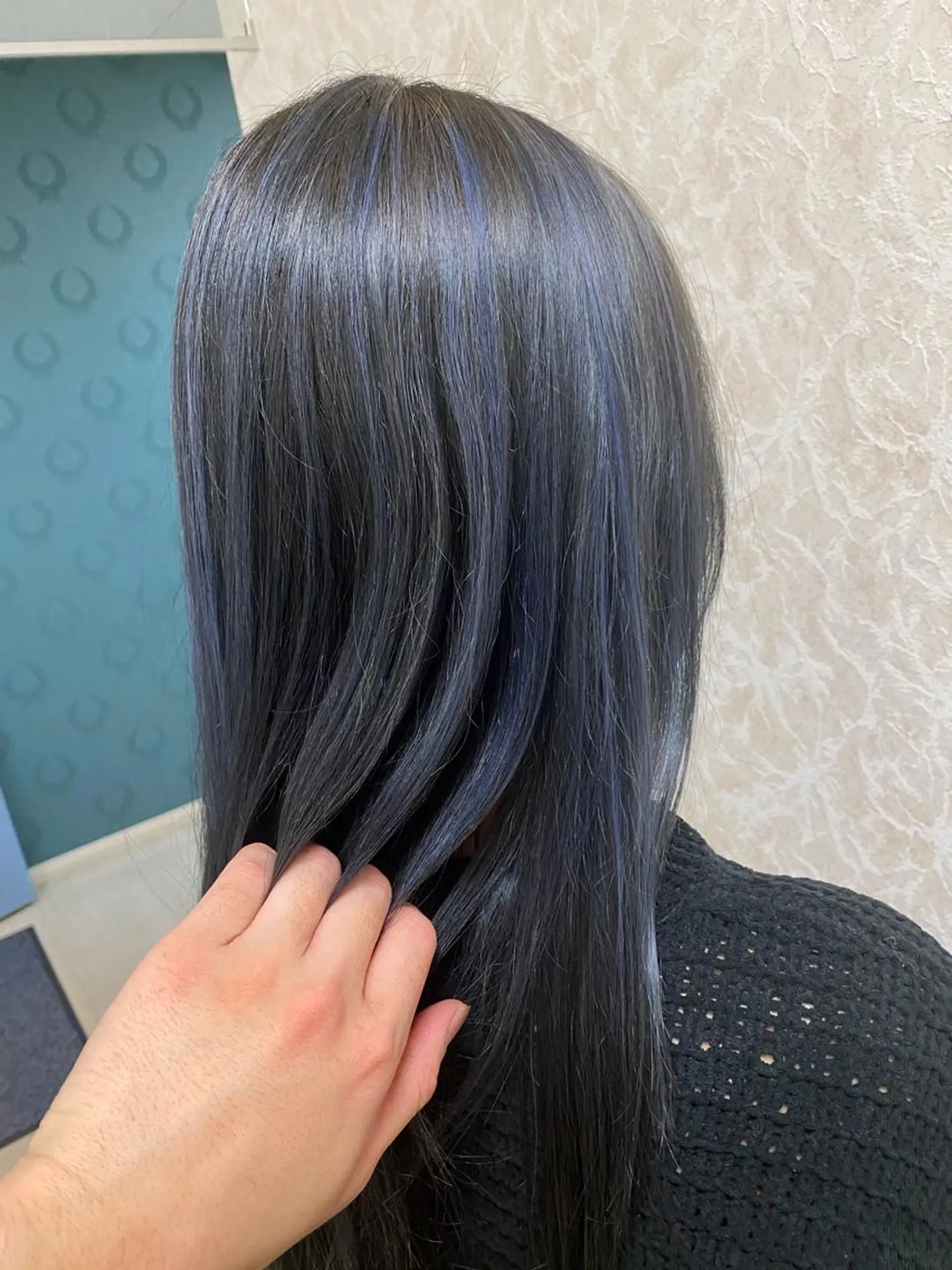 ロング カラー ブリーチ ハイライトカラー ハイライト ヘアカラー トリートメント ブリーチ/髪質改善/ レイヤー/YUTO‎のヘアスタイル