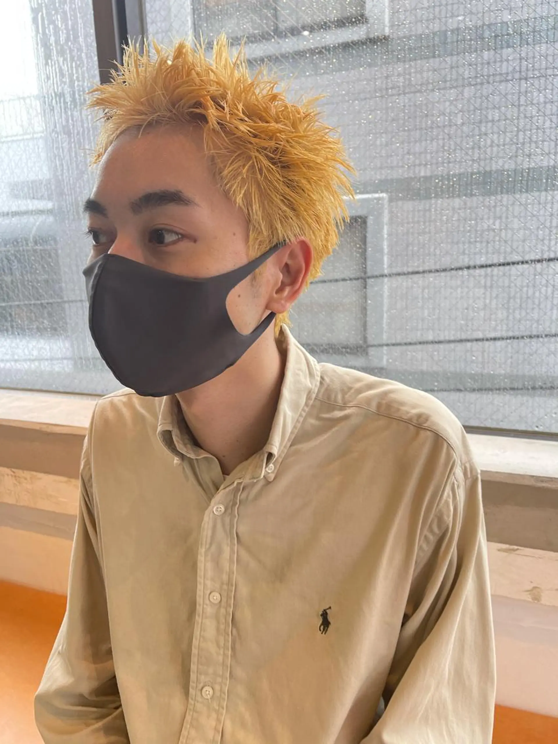 ショート メンズ カット ヘアカラー トリートメント 💓パーマ，💗 レイヤーカットのヘアスタイル