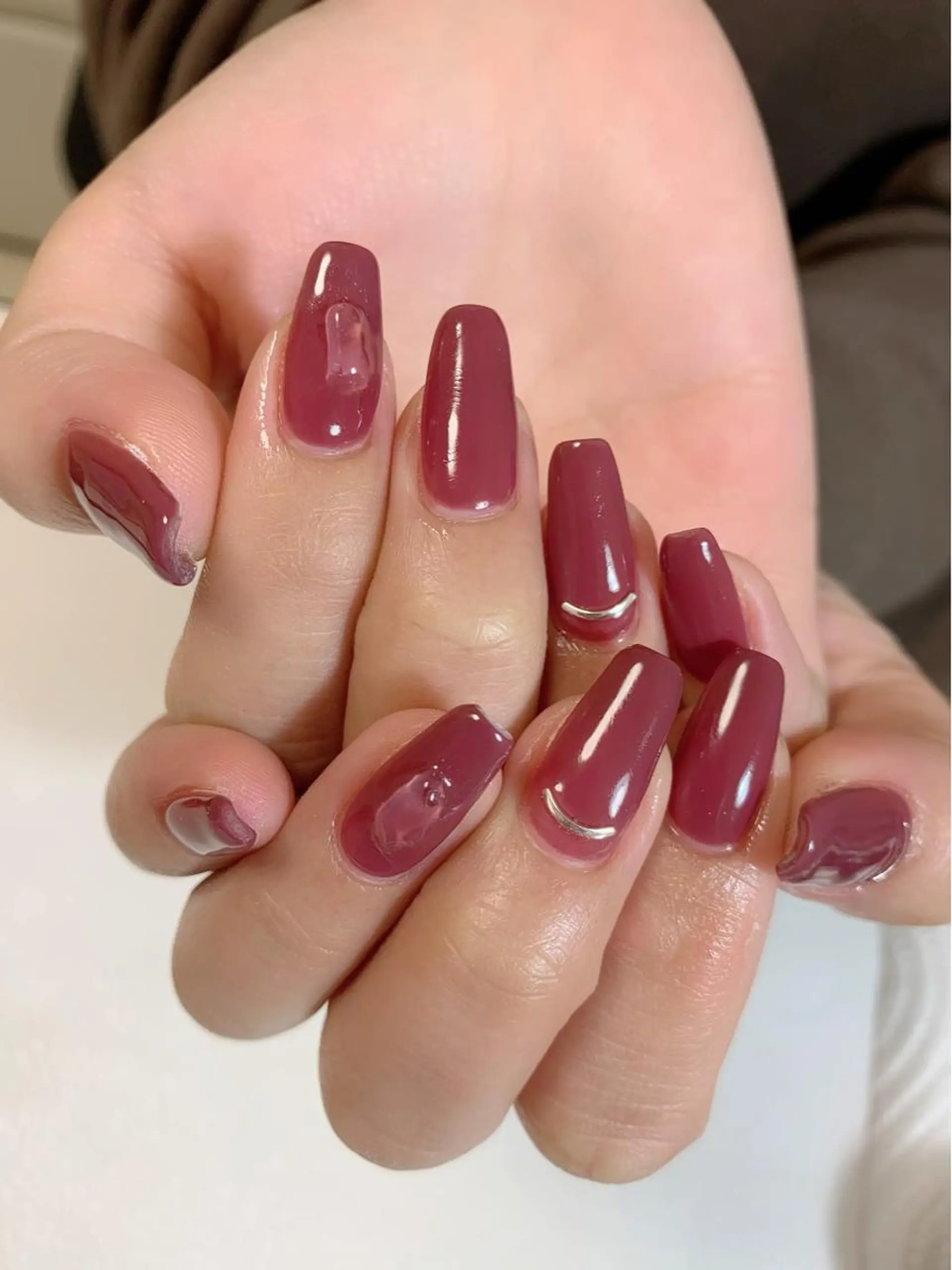 ロング nailアクイール morishitaのネイルデザイン