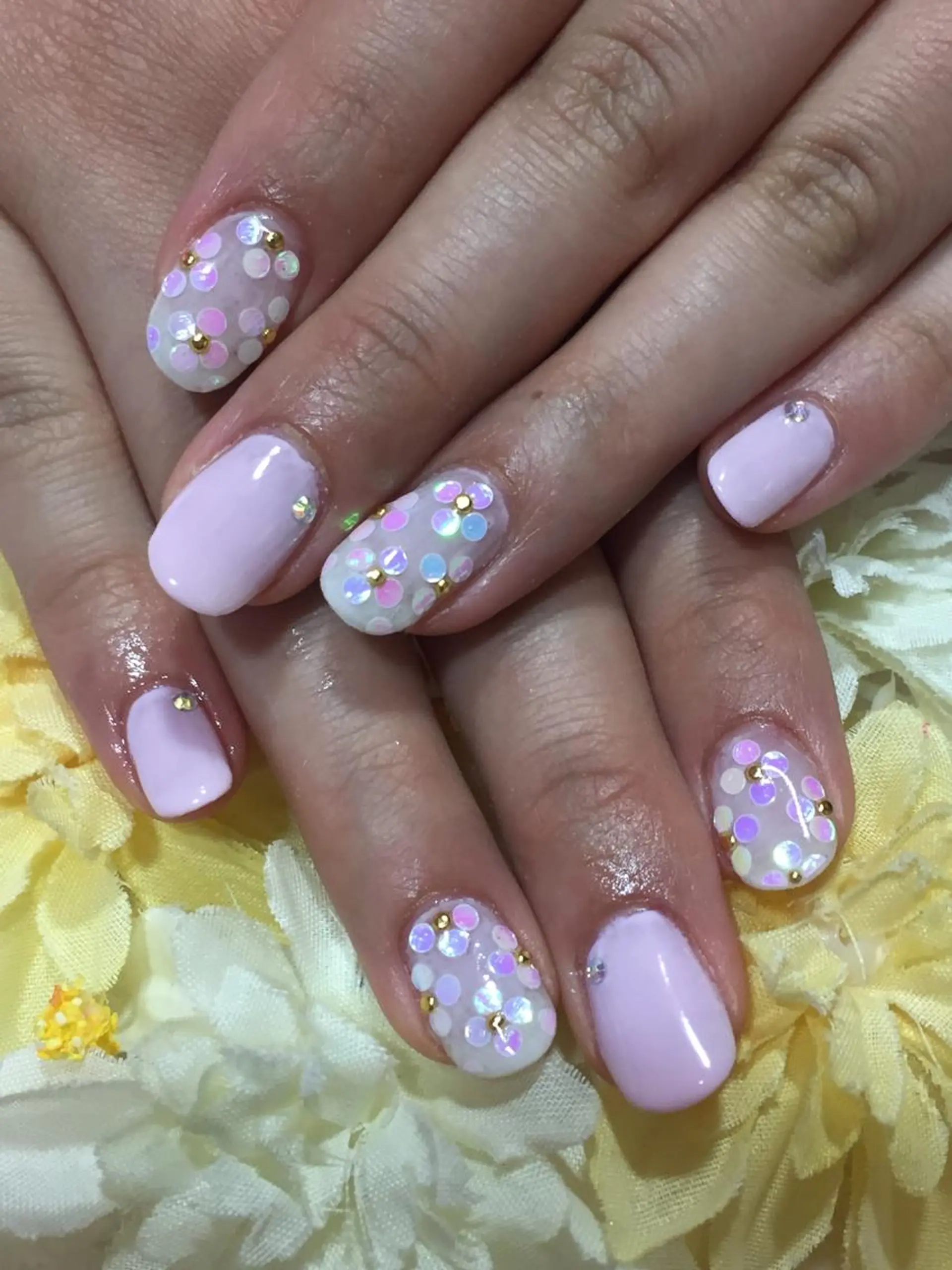 ネイル Sympa 𝓜iwako🐰ᩚのネイルデザイン